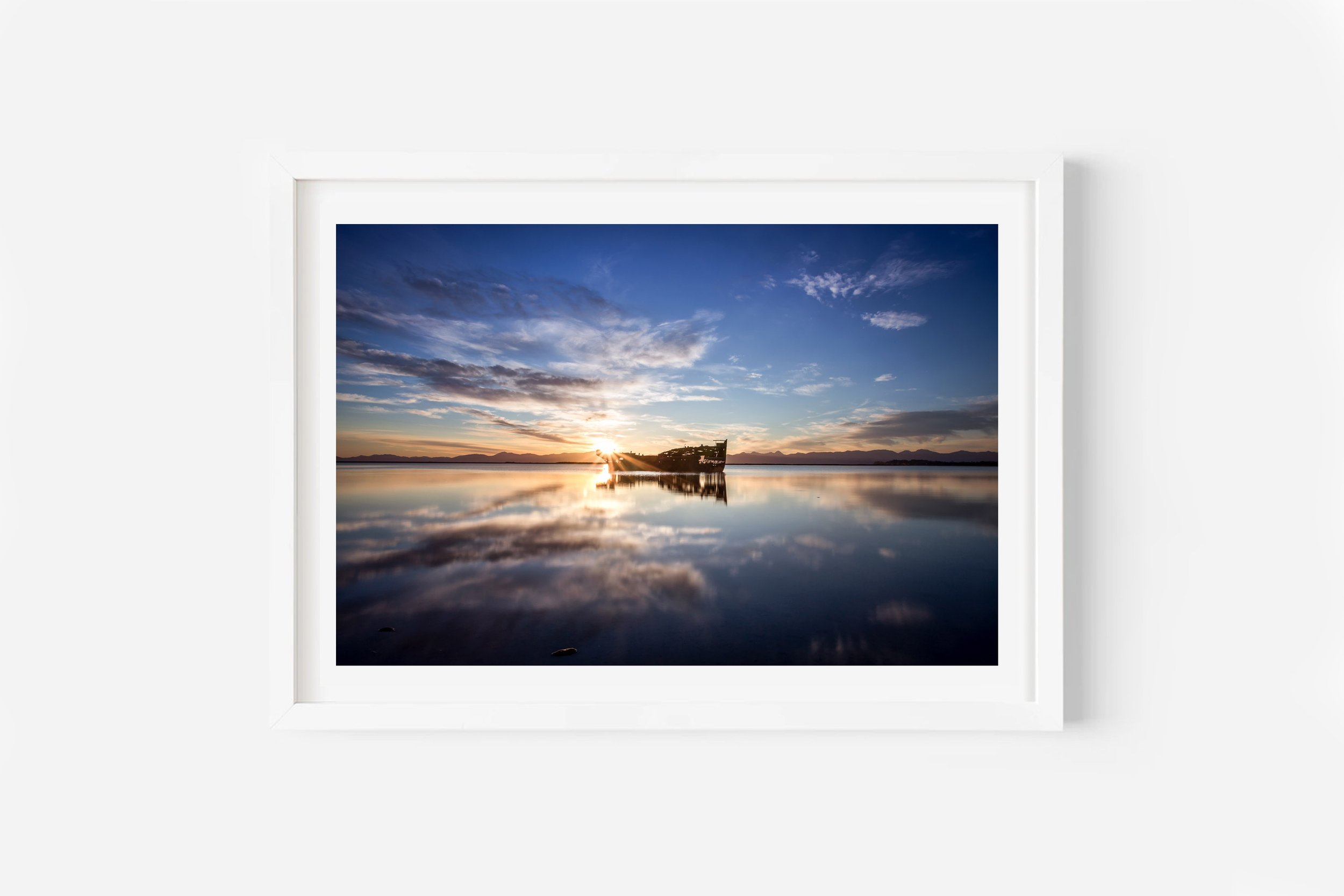 Janie Seddon Shipwreck Motueka NZ Print
