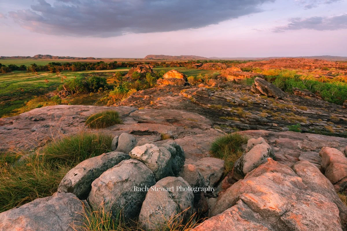 ubirr lookout sunset kakadu national park australia
