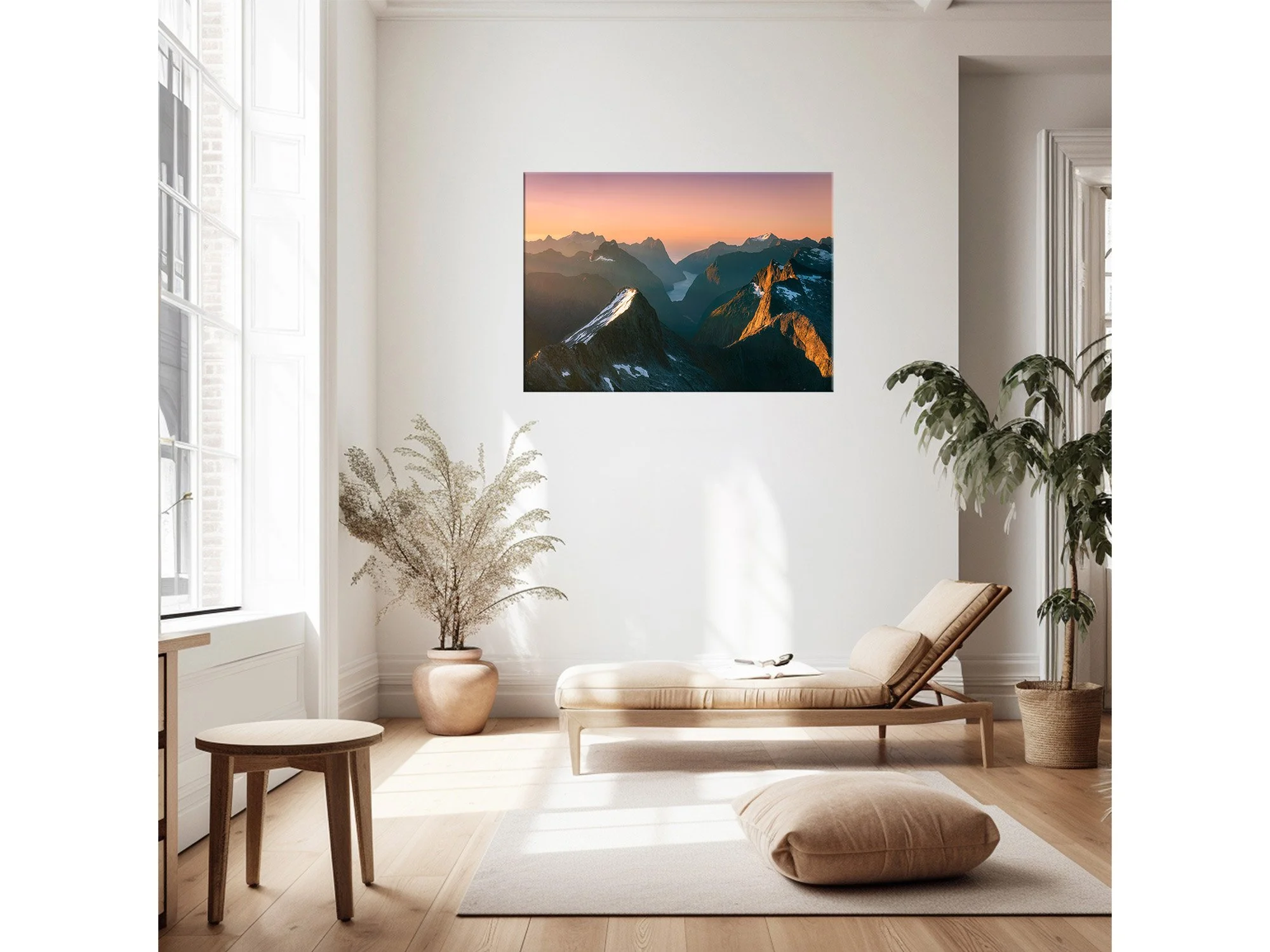 Milford Sound Sunset New Zealand Print