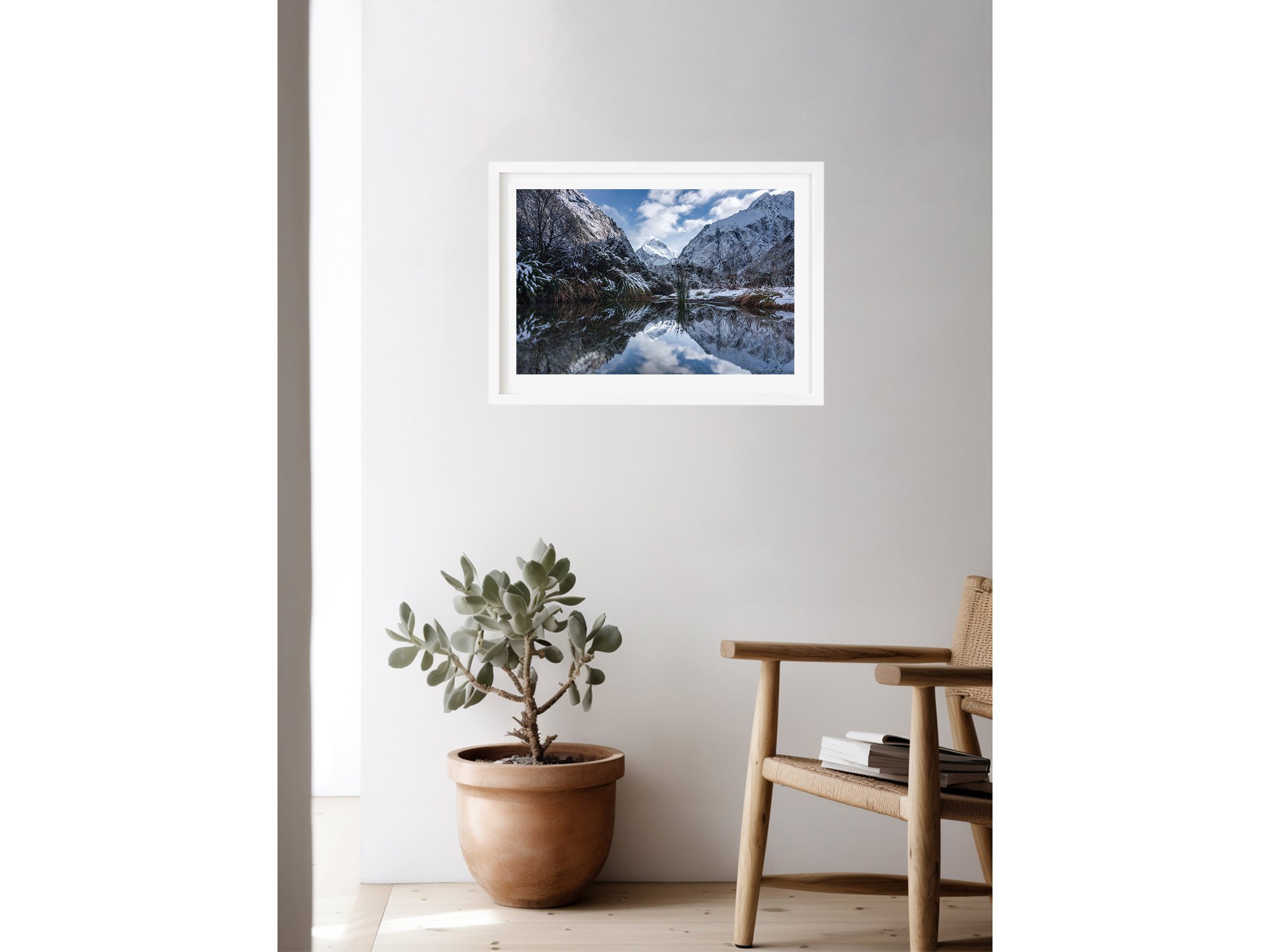 Mount Talbot Milford Sound Monkey Creek Fiordland NZ Print