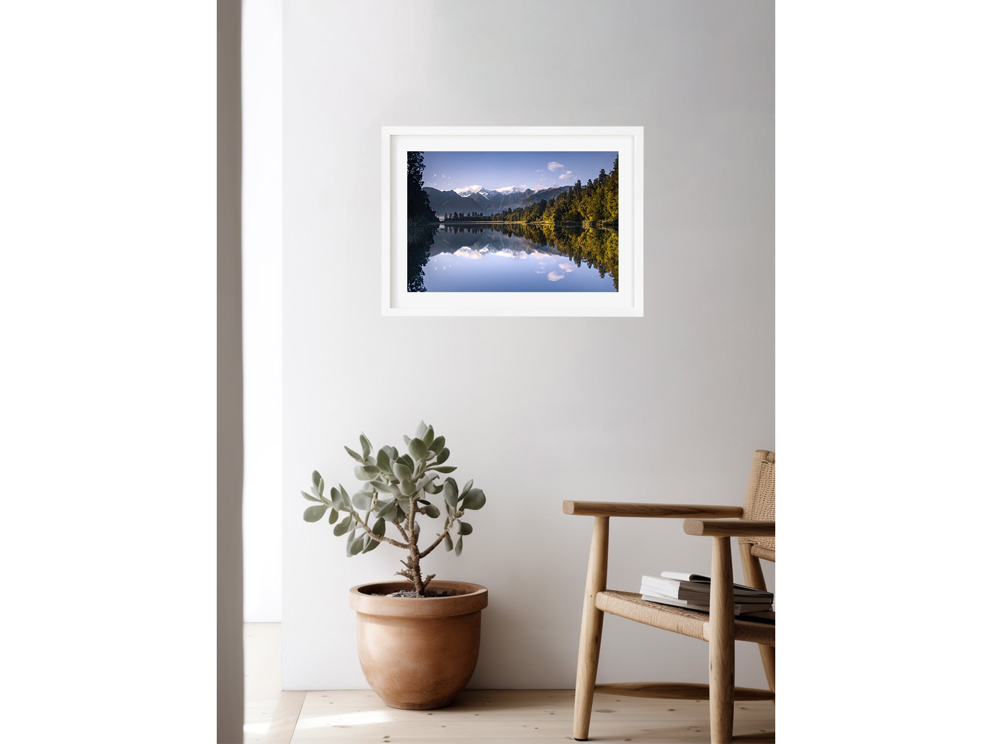 Lake Matheson West Coast South Island NZ Print