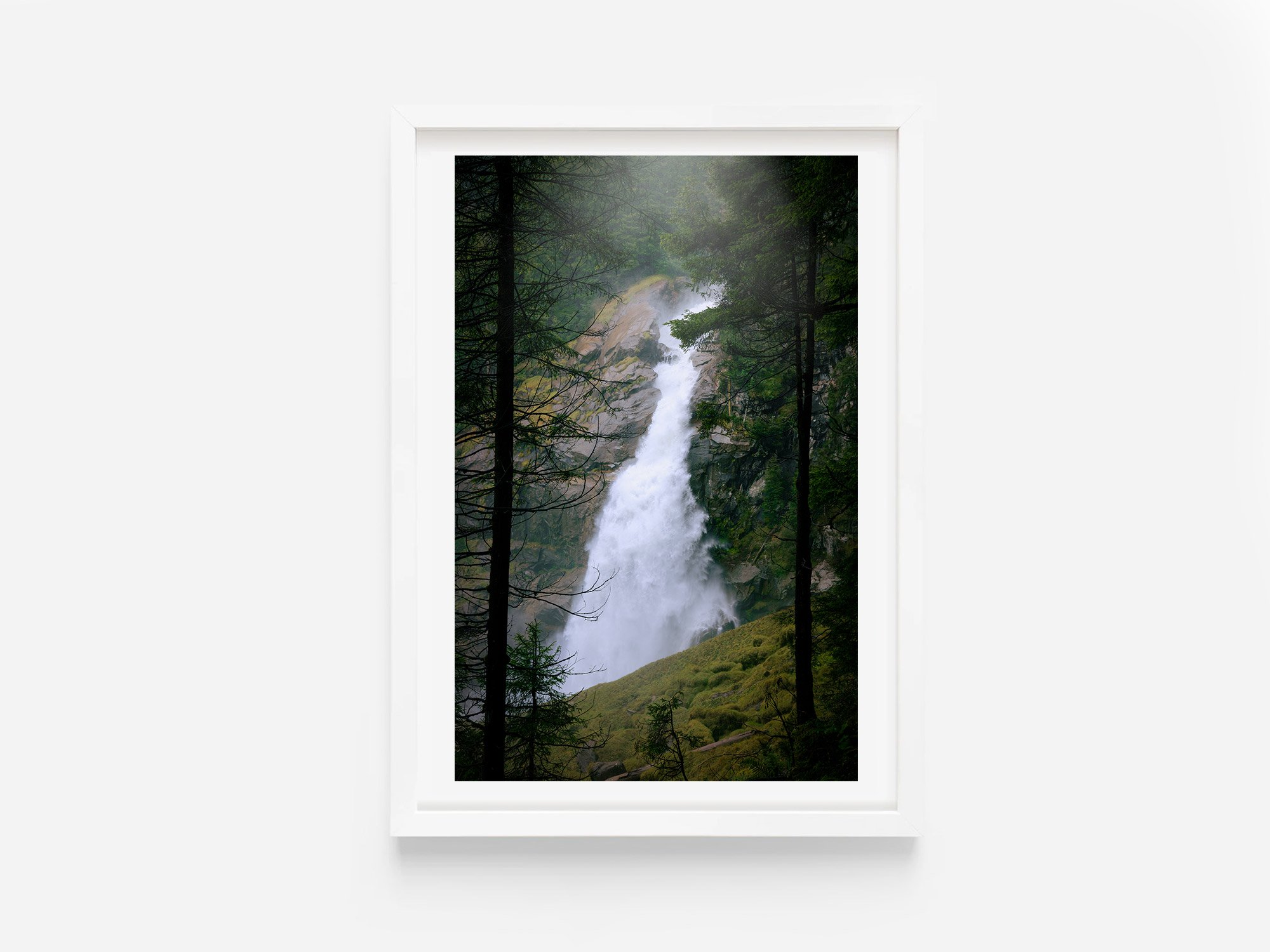 Krimml Waterfalls Austria Europe Print