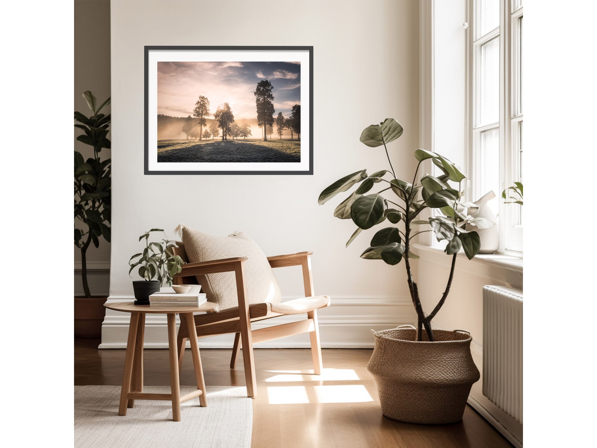 Kahikatea Trees West Coast South Island NZ Print