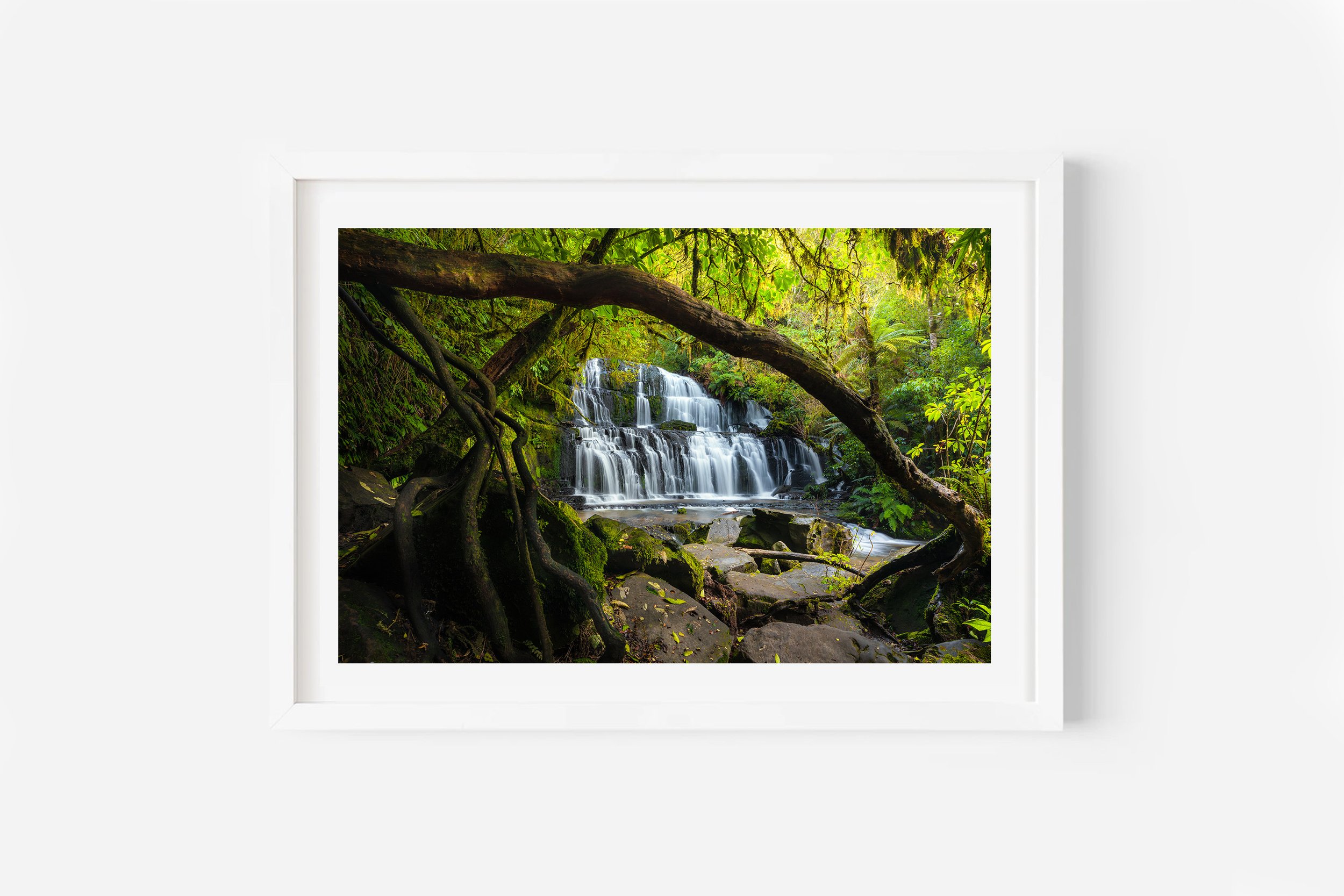 Purakaunui Falls Catlins NZ Print