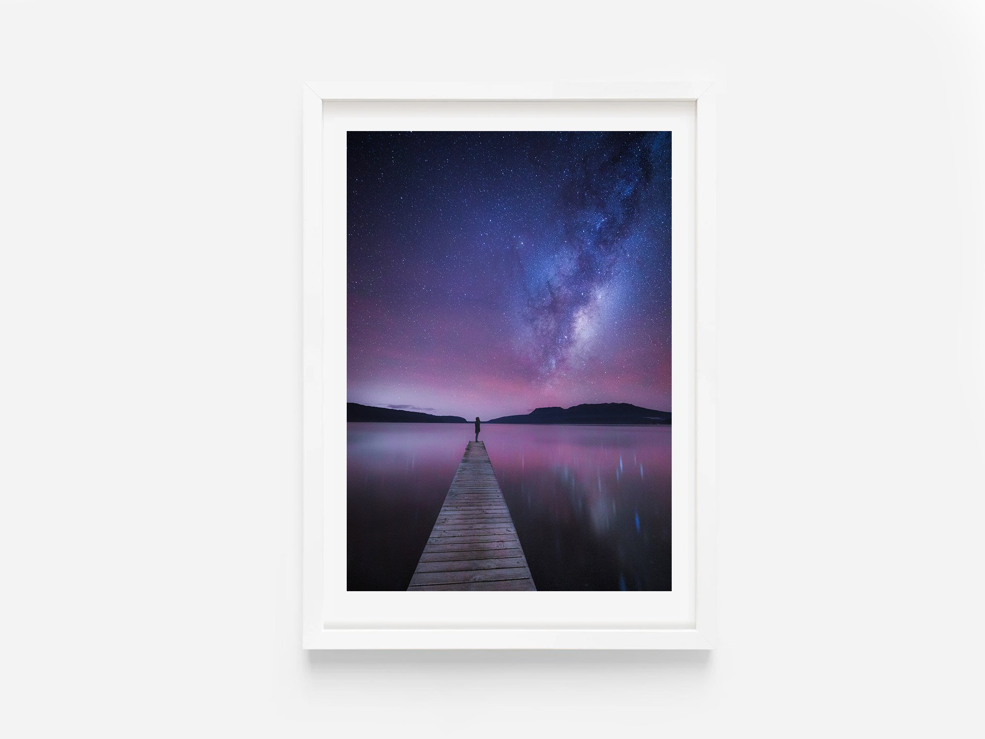Lake Tarawera Rotorua astrophotography NZ Print