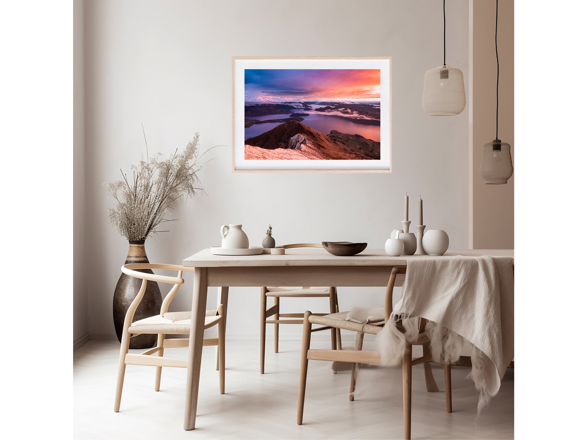 Roys Peak sunrise Wanaka NZ Print
