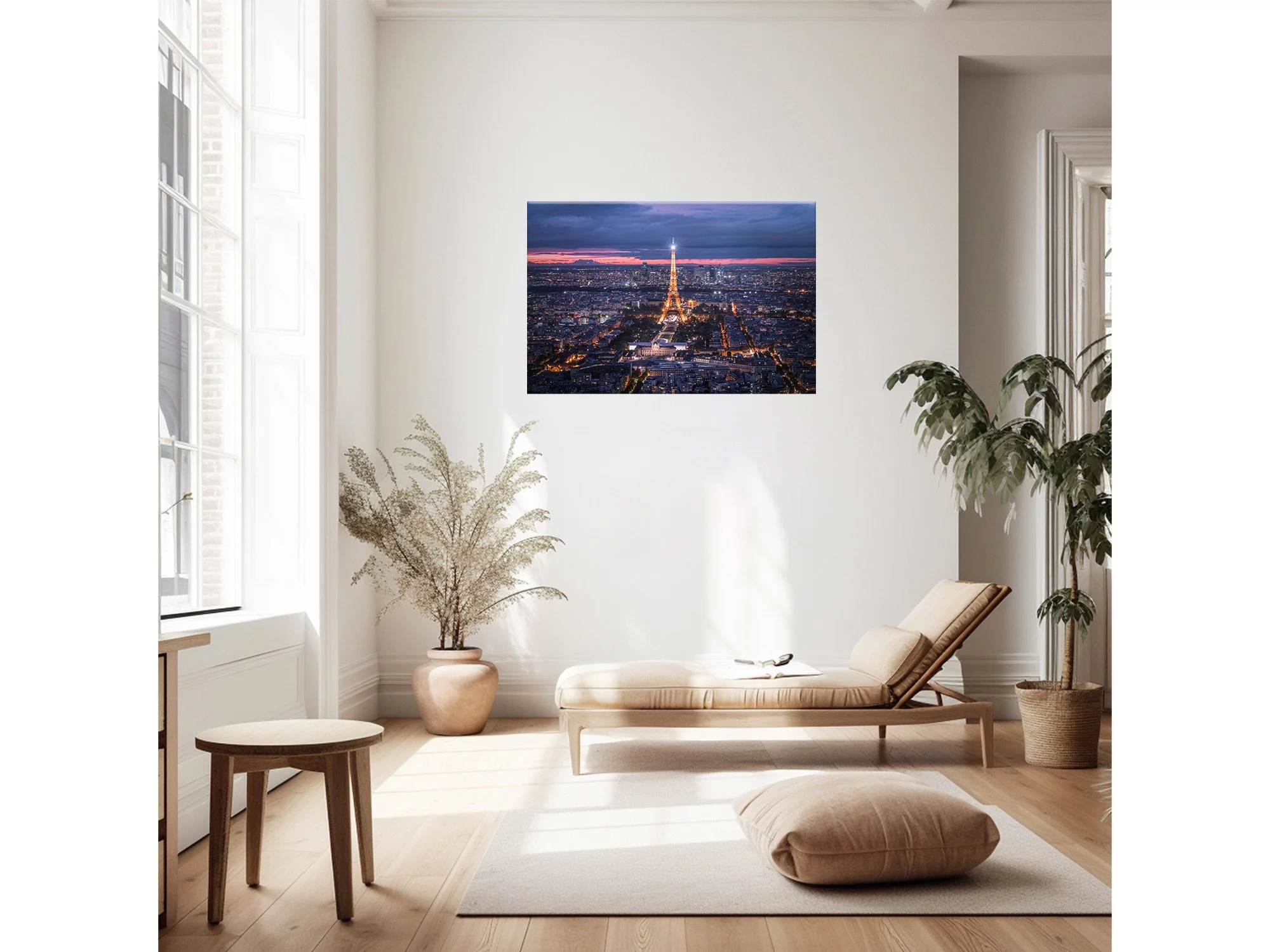 Eiffel Tower from Tour Montpanasse Tower Paris France Print