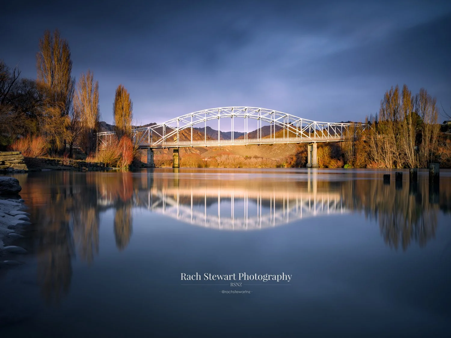 Alexandra Bridge Clutha River NZ Print