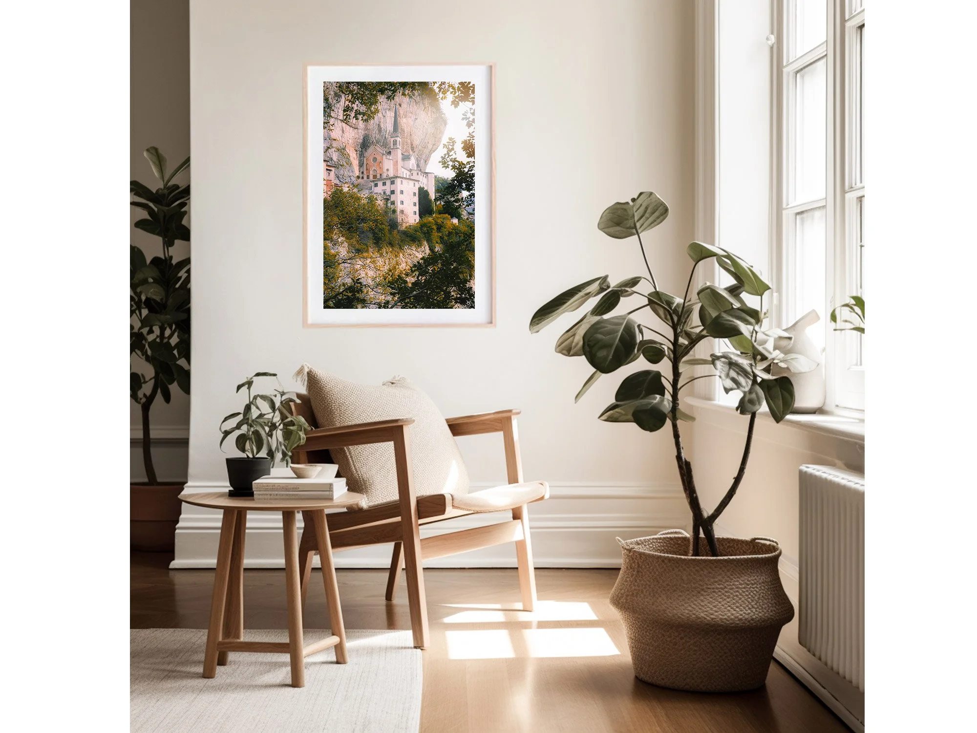 Santuario Madonna della Corona Church Italy Print