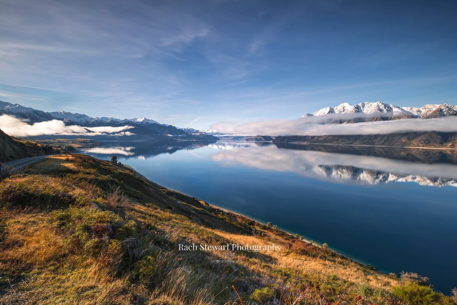 Lake Hawea Reflection Wanaka NZ Print