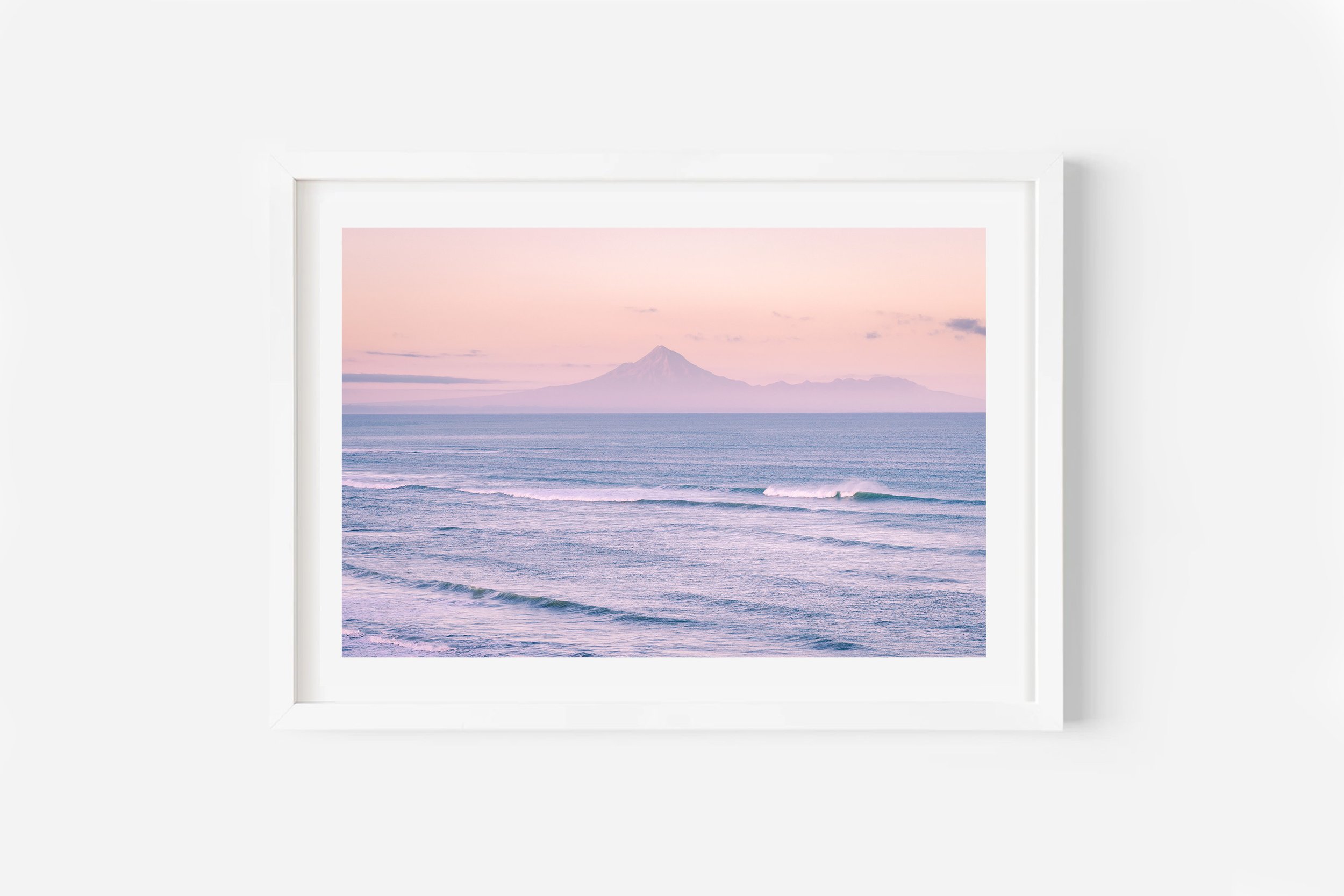 Mokau Beach Taranaki Sunrise NZ Print