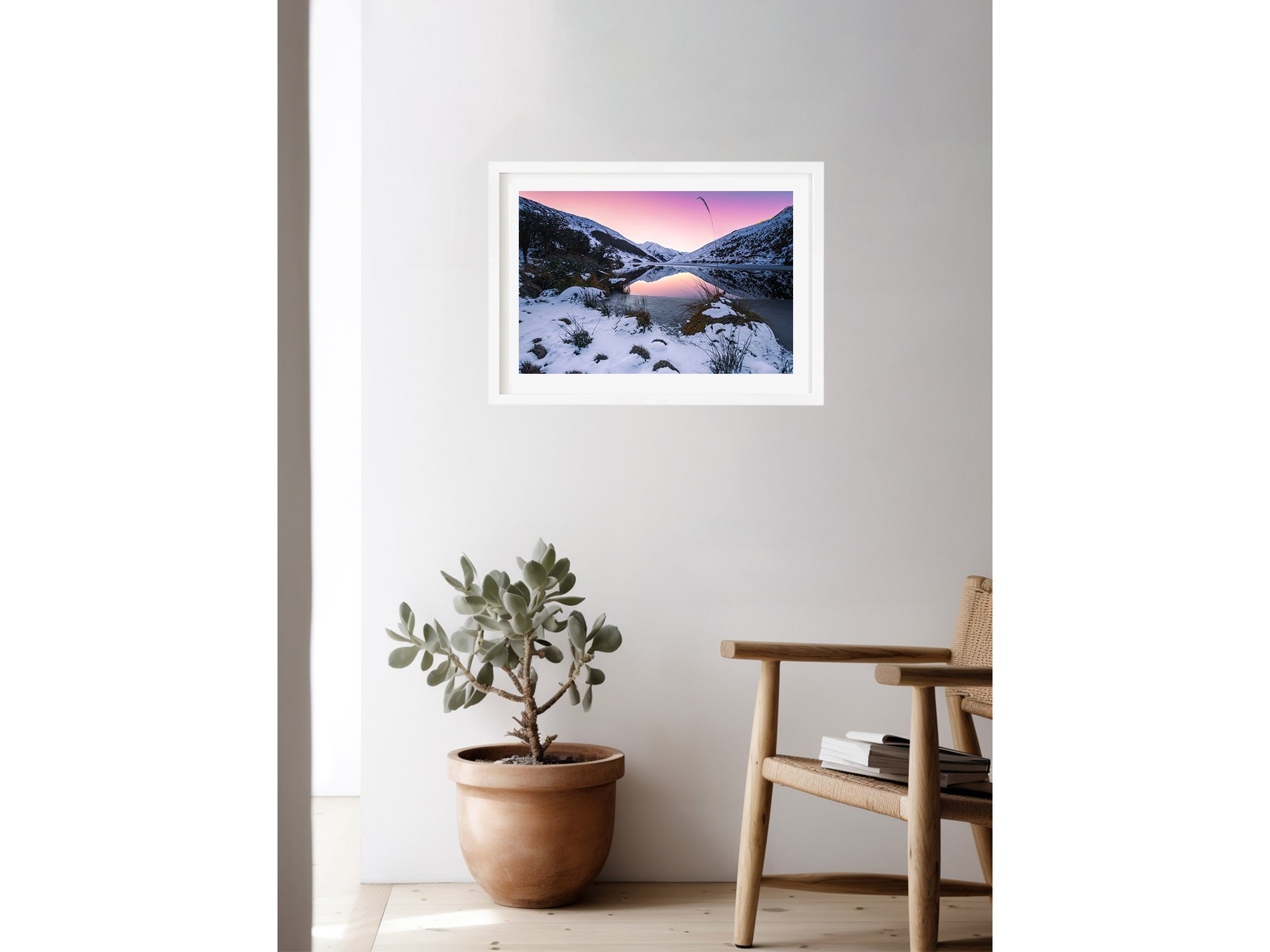 Lake Kirkpatrick Moke Lake Queenstown NZ Print
