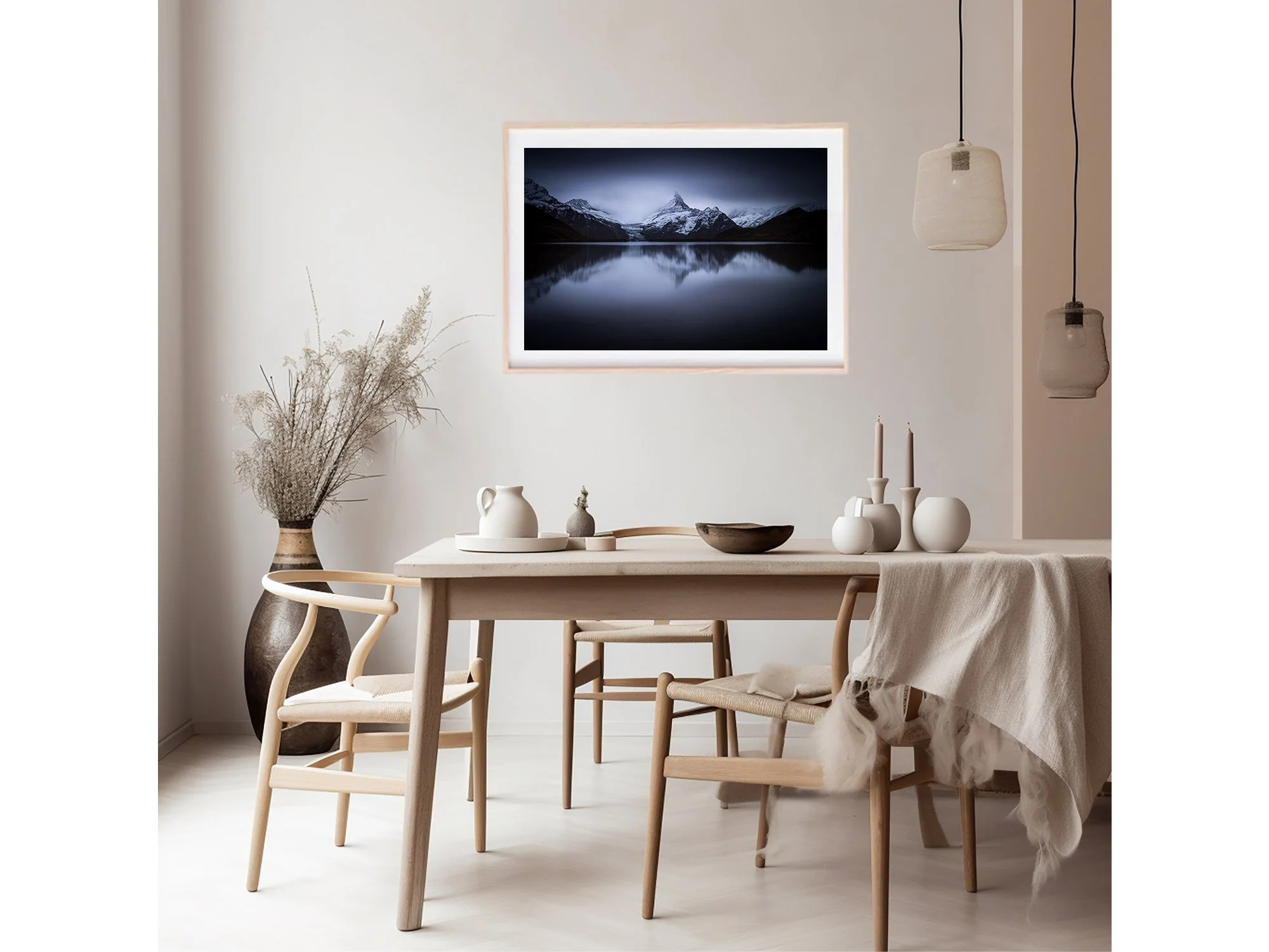 Bachalpsee Lake Grindewald First Switzerland Print