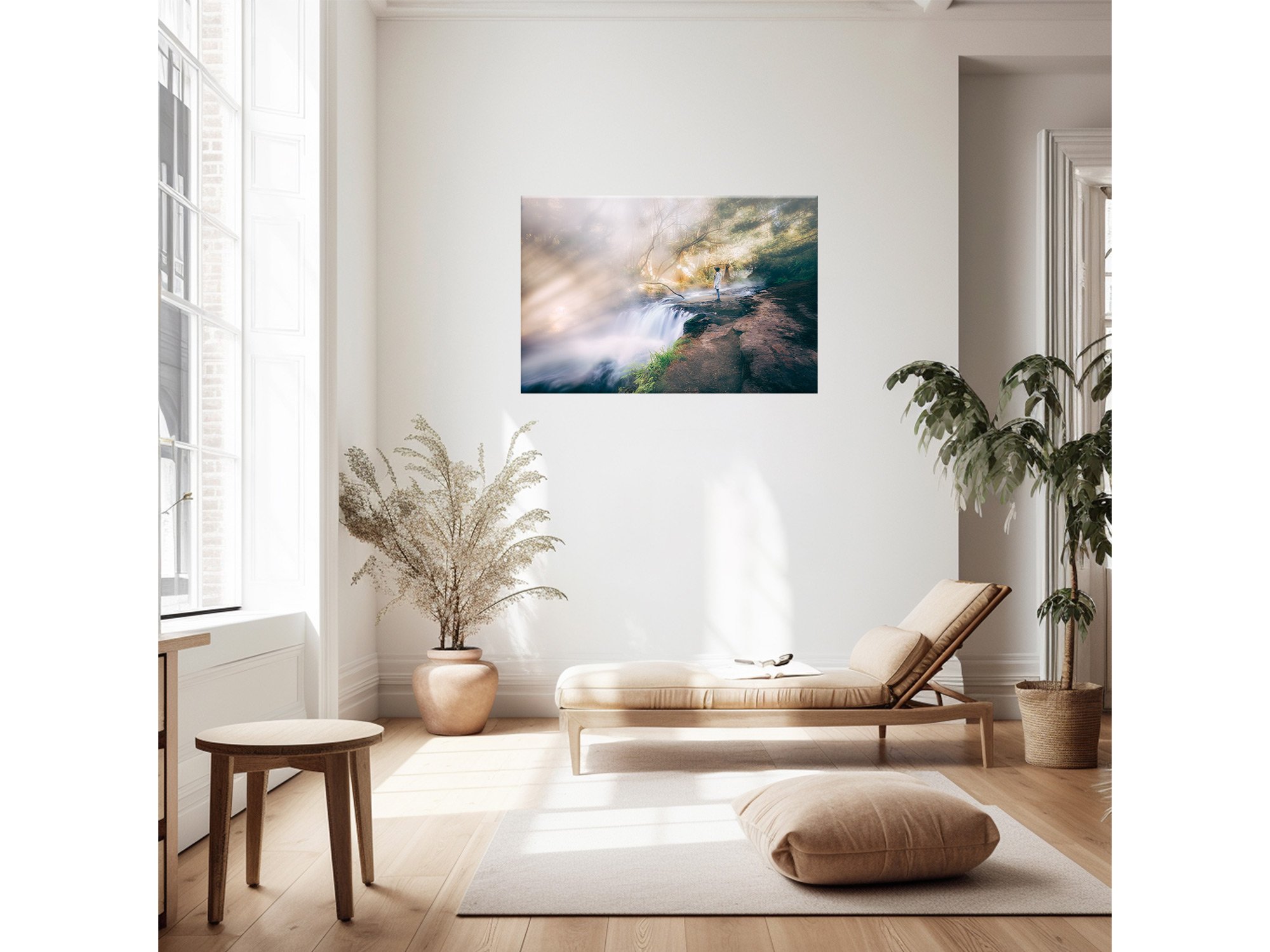 Kerosene Creek Waterfall Hot Springs Rotorua NZ Print