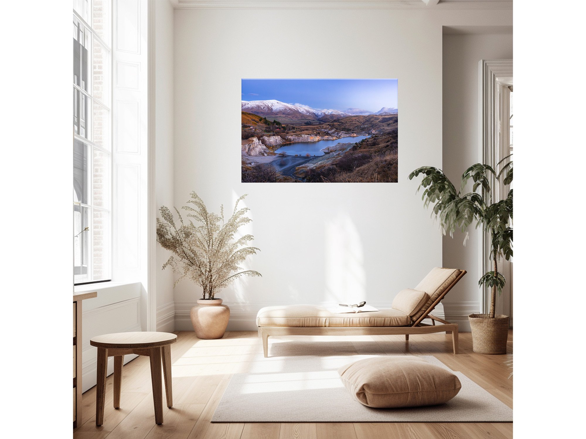 St Bathans Blue Lake Otago NZ Print