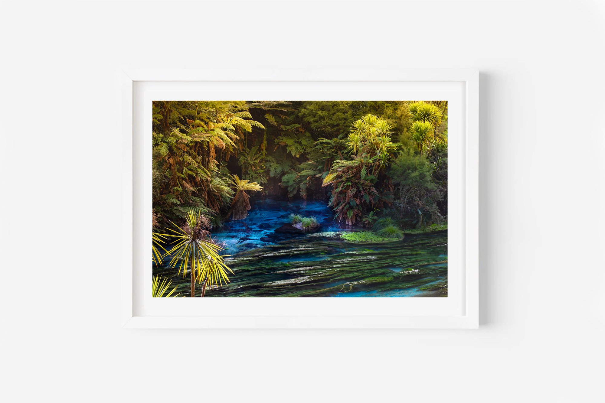 Blue Springs Putaruru Waikato NZ Print