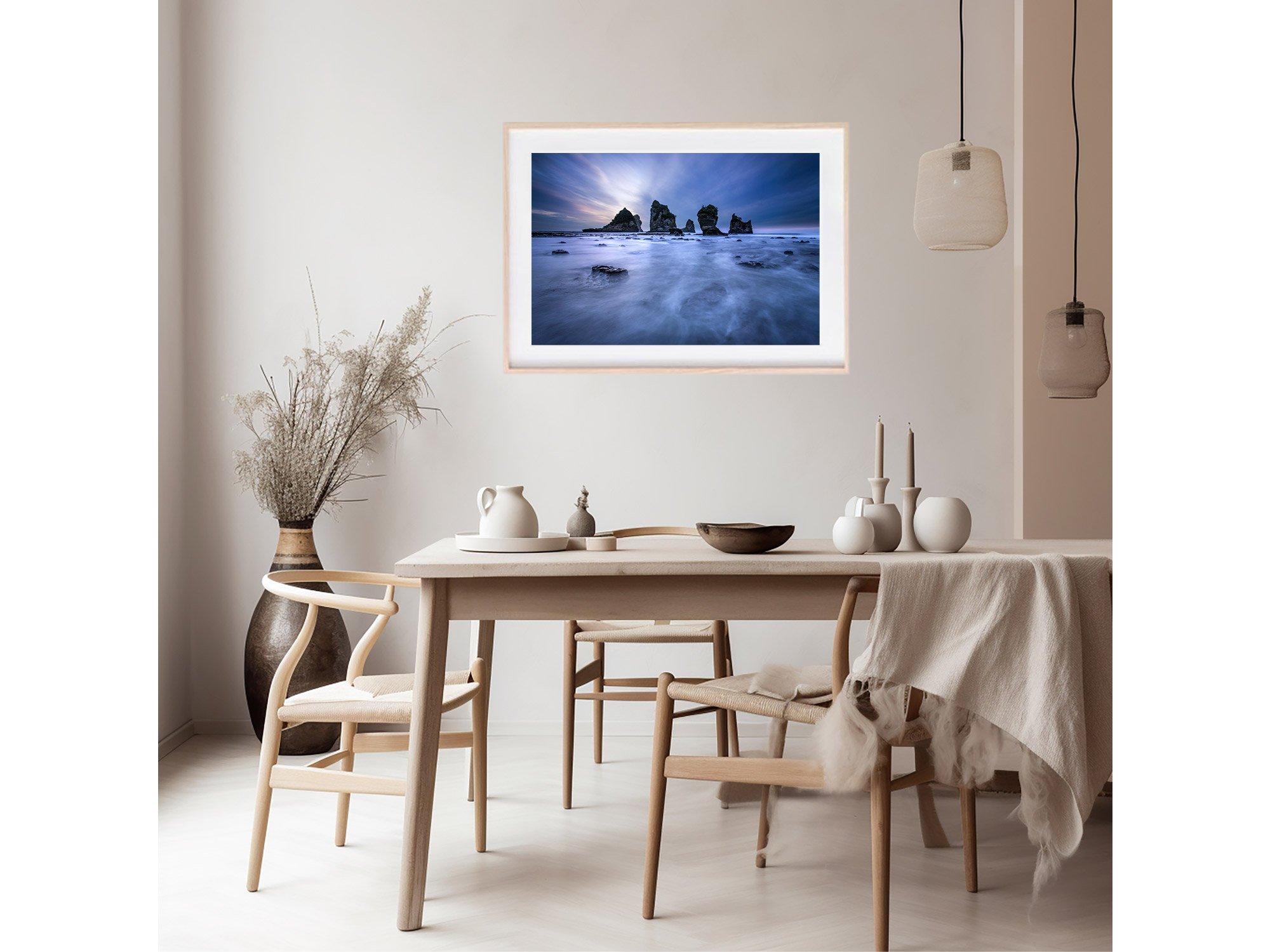 Motukeikei Beach West Coast NZ Print