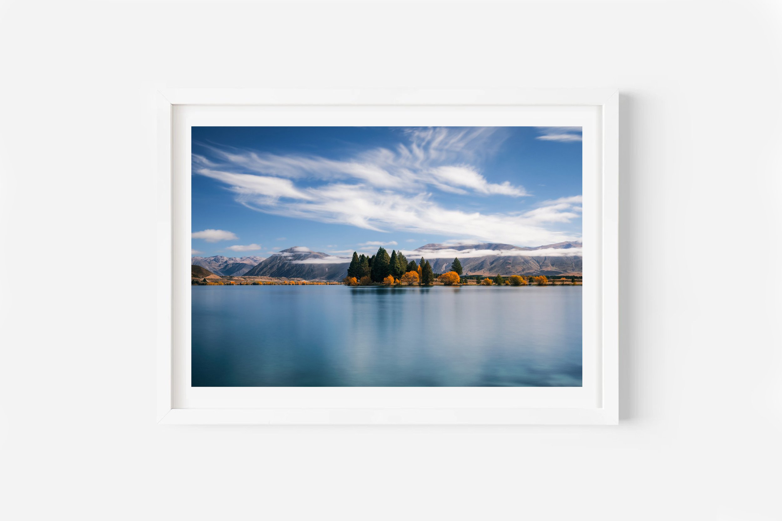 Lake Ruataniwha Twizel NZ Print
