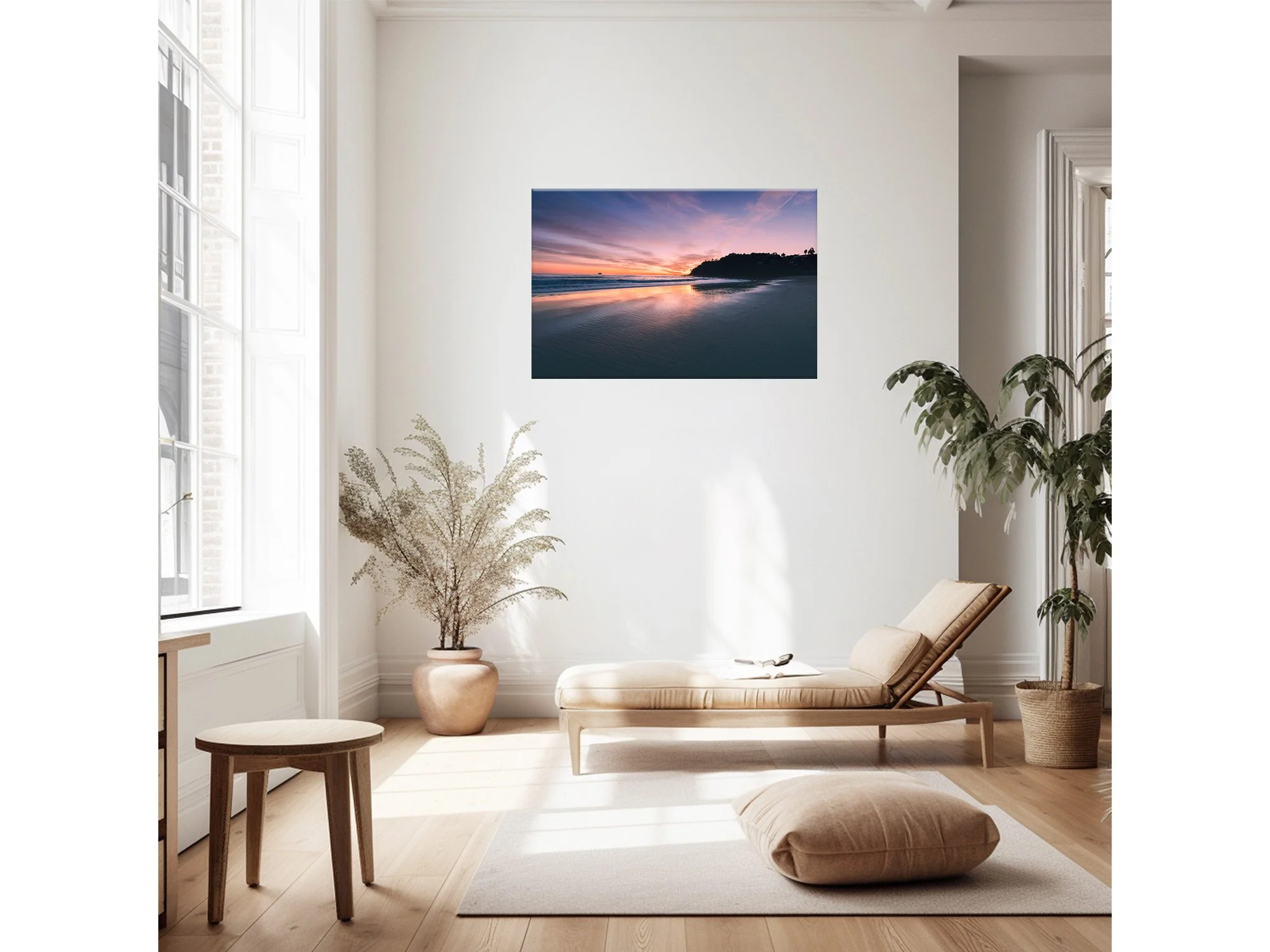 NZ Print of Sunrise at Hot Water Beach Coromandel