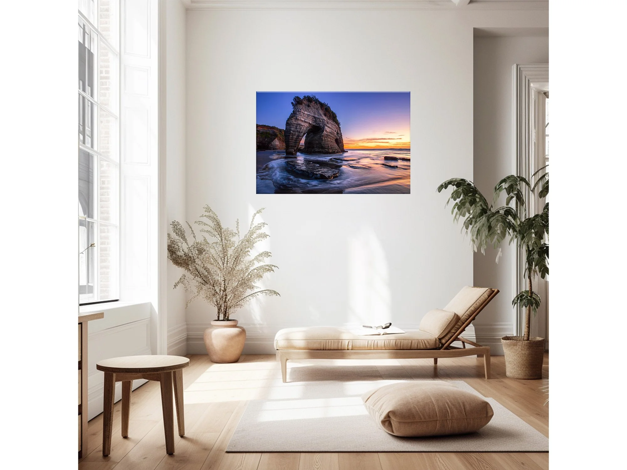 Elephant Rock Tongaporutu Taranaki NZ Print