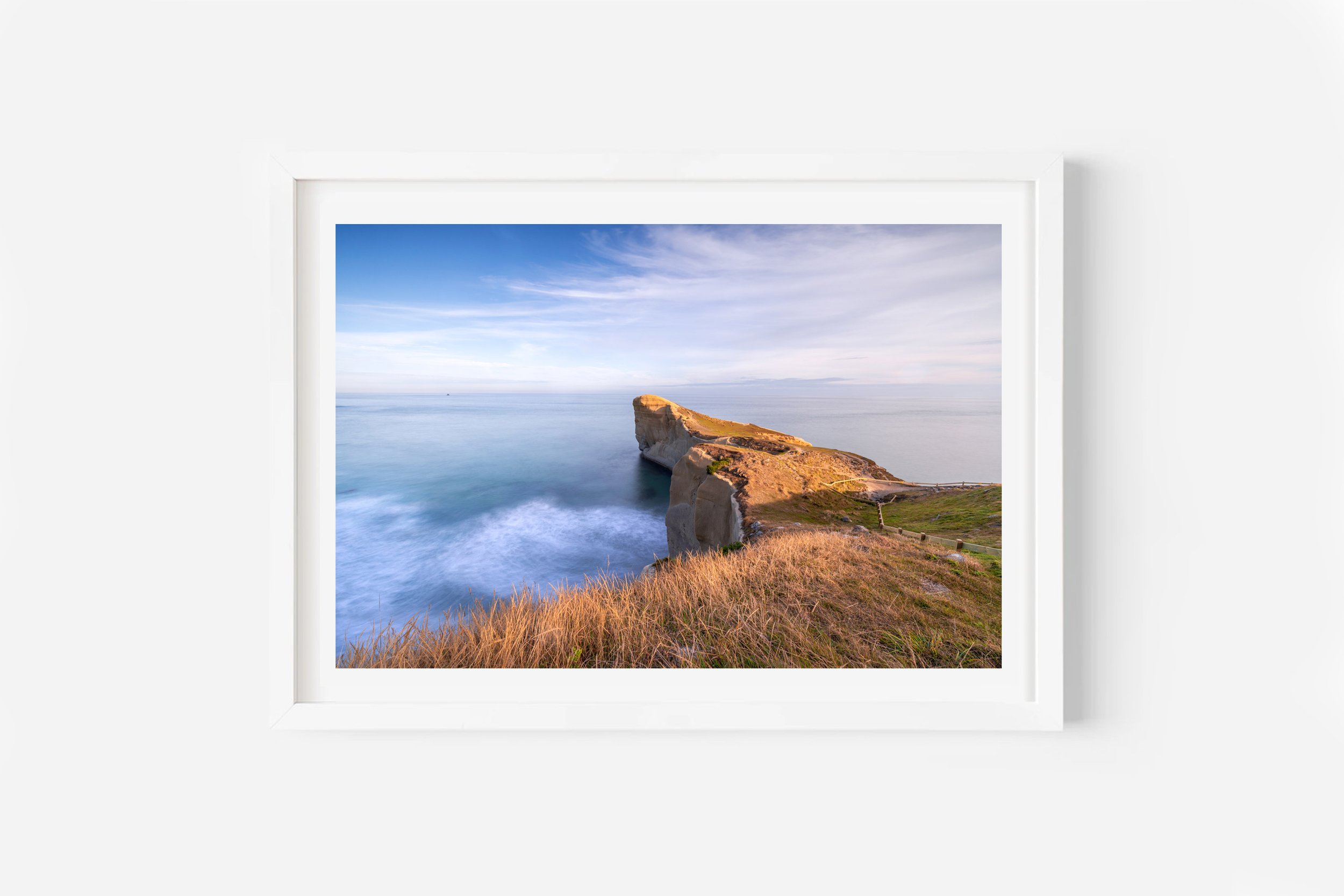 Tunnel Beach Dunedin NZ Print
