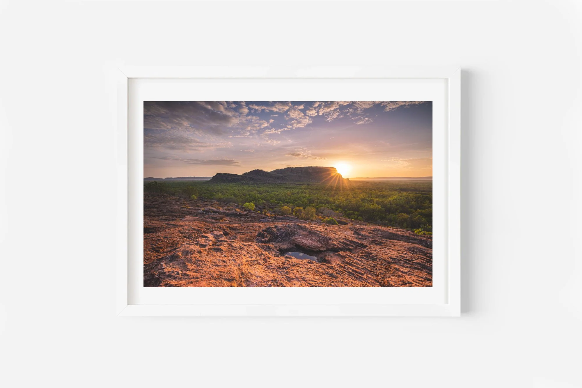 Nawurlandja Lookout Northern Territory Kakadu Australia Print Sunrise