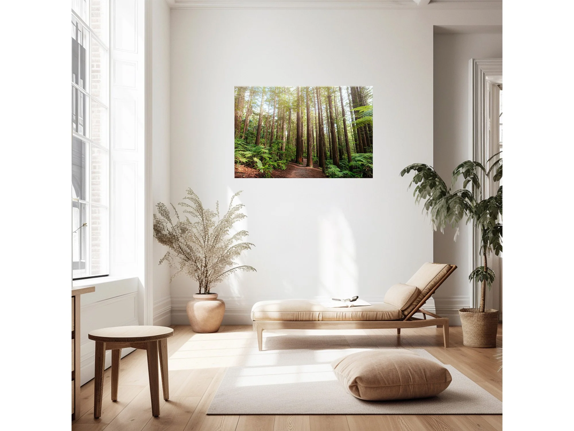 Redwood Forest Track Rotorua NZ Print