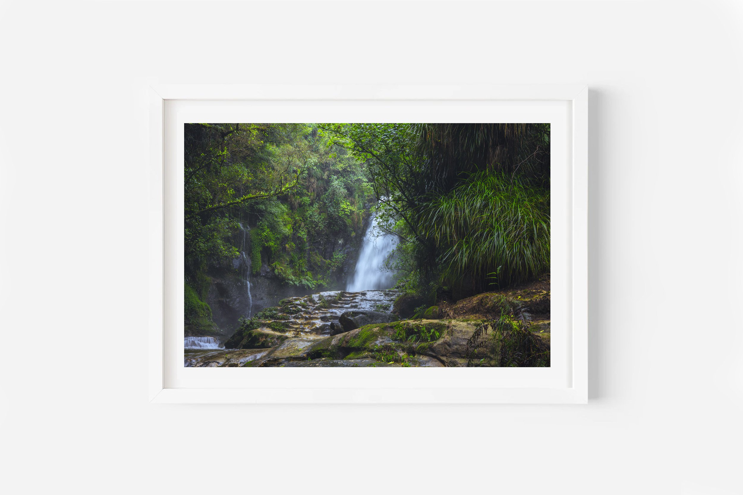 Kaiate Falls Tauranga Bay of Plenty NZ Print