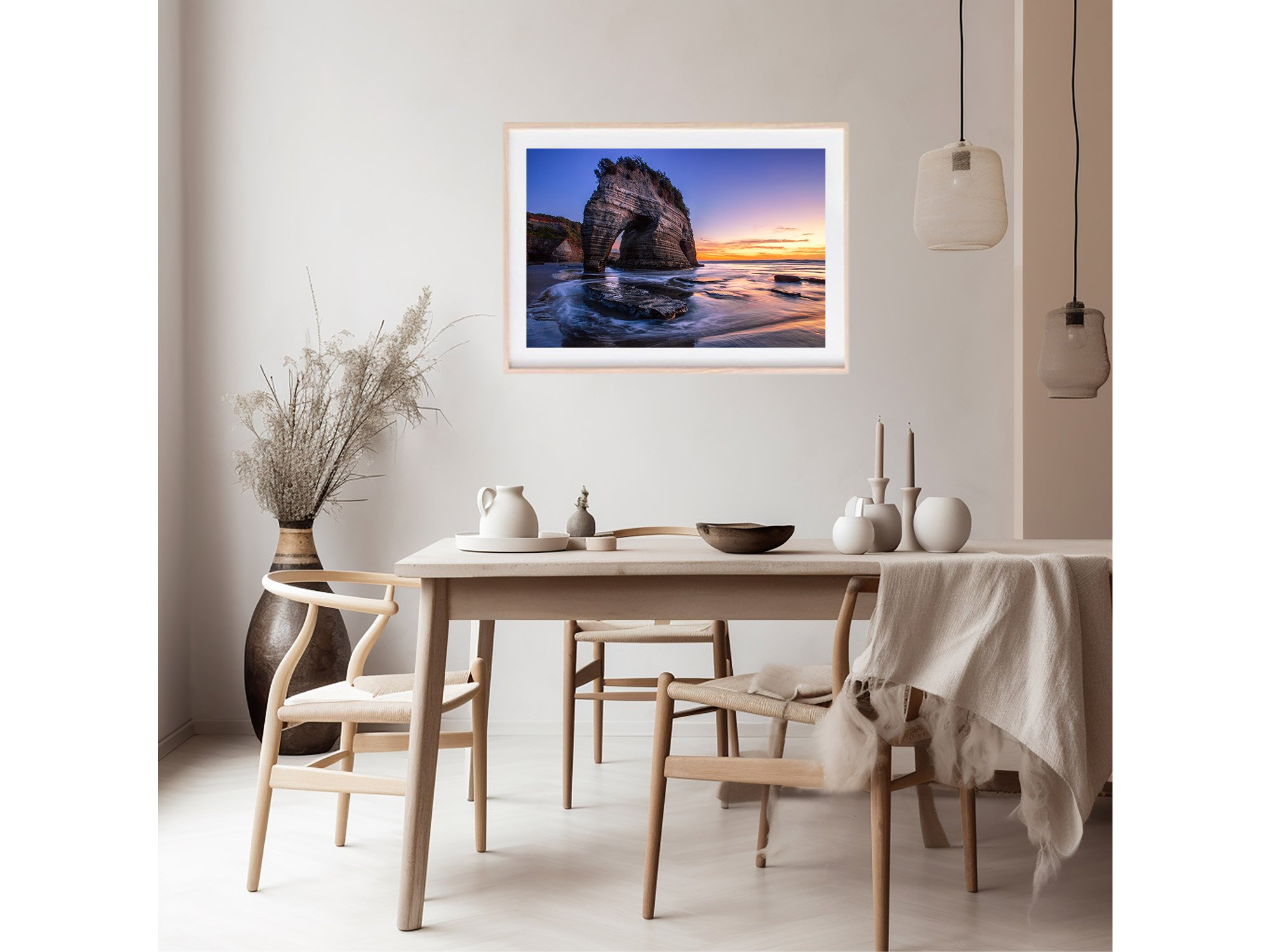 Elephant Rock Tongaporutu Taranaki NZ Print
