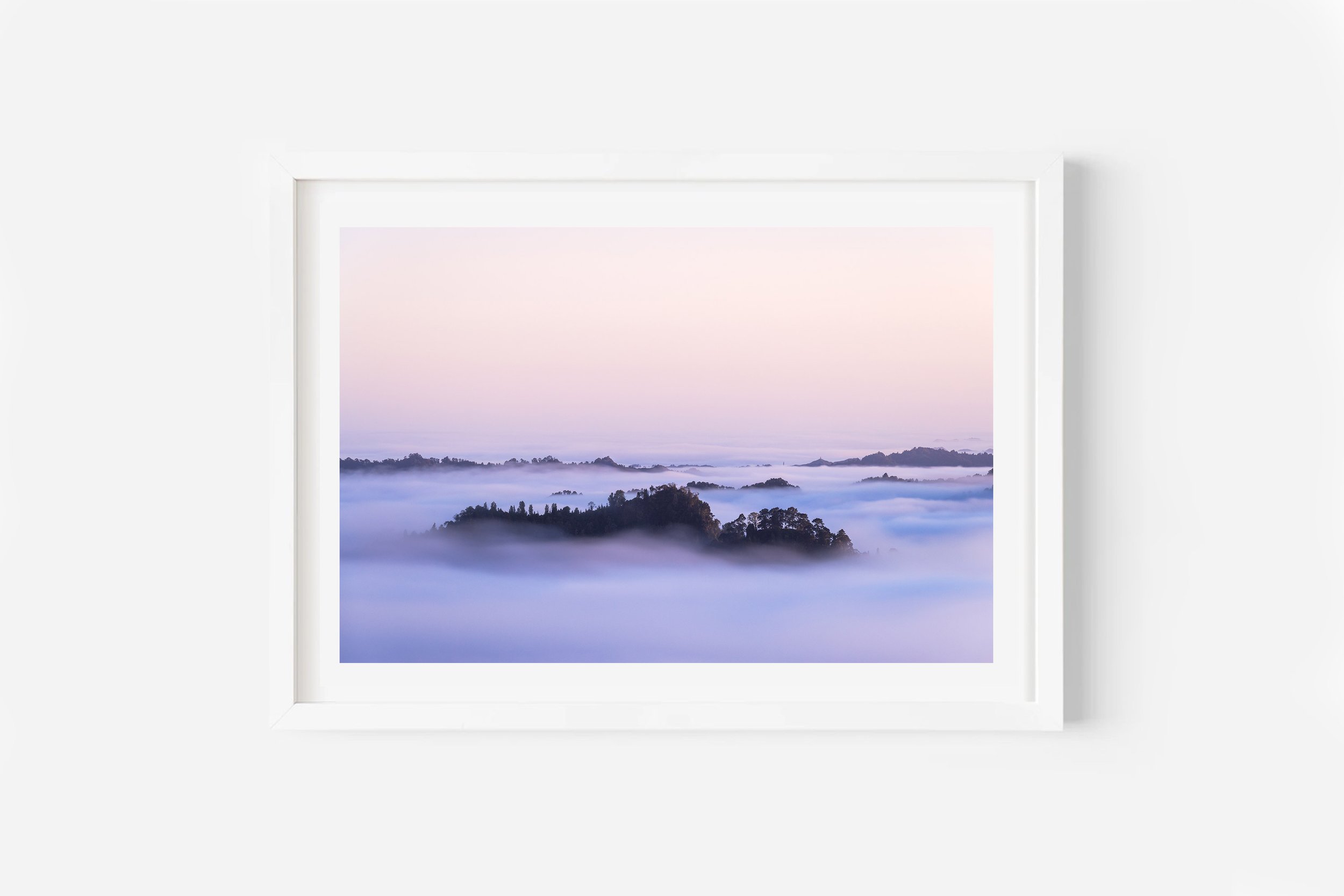 Fog Whanganui National Park NZ Print