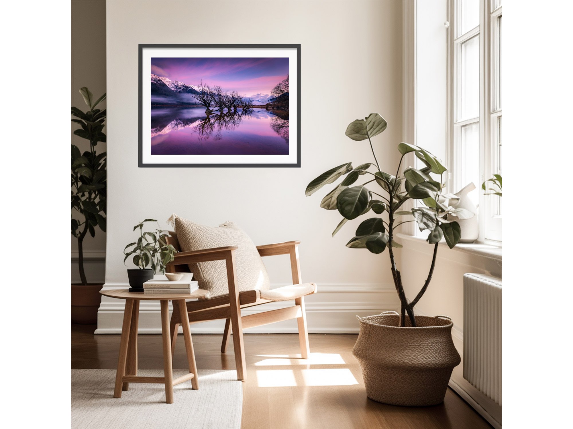 The Sister Trees Glenorchy Queenstown Print NZ