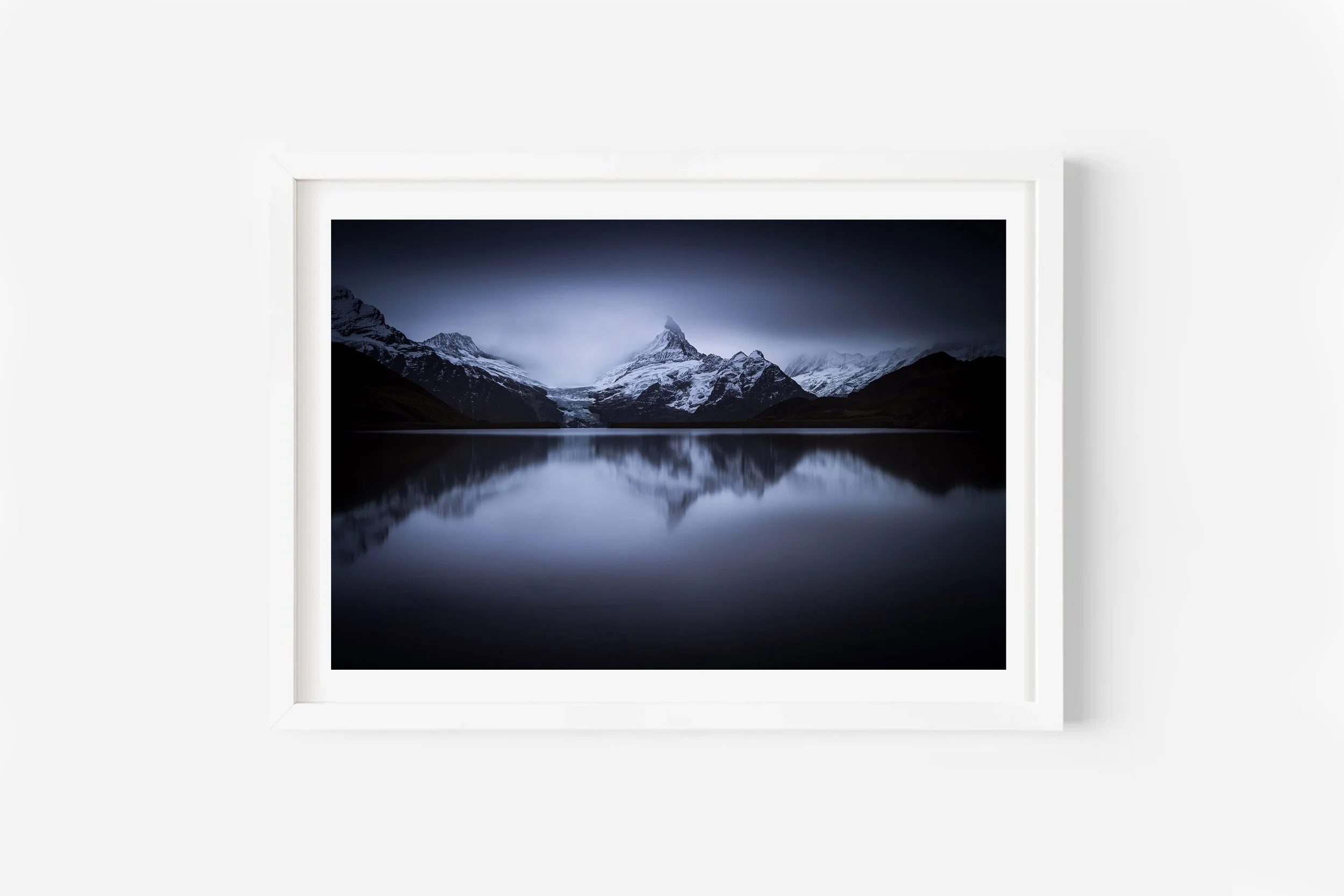 Bachalpsee Lake Grindewald First Switzerland Print