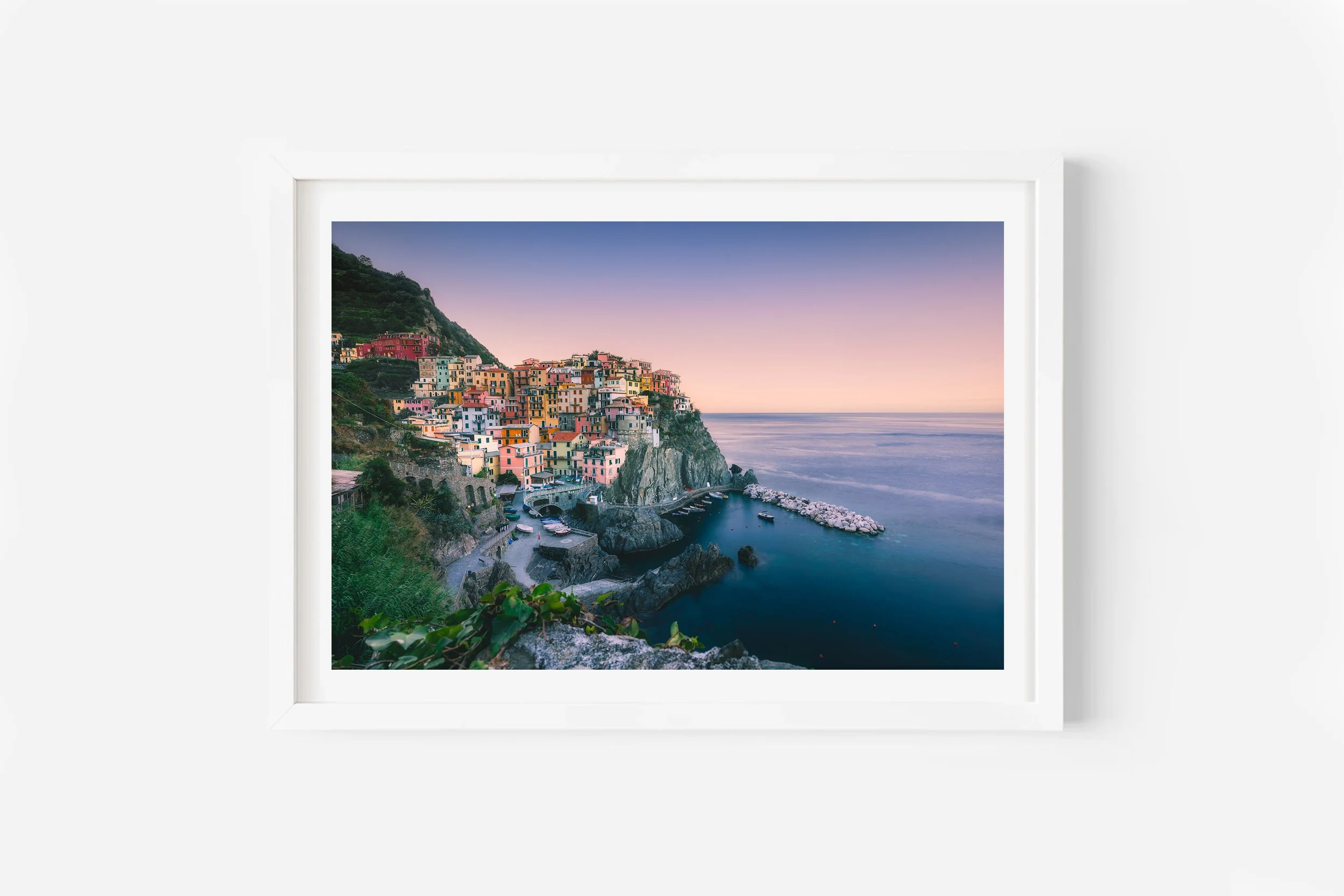 Manarola Sunrise Cinque Terre Italy Print