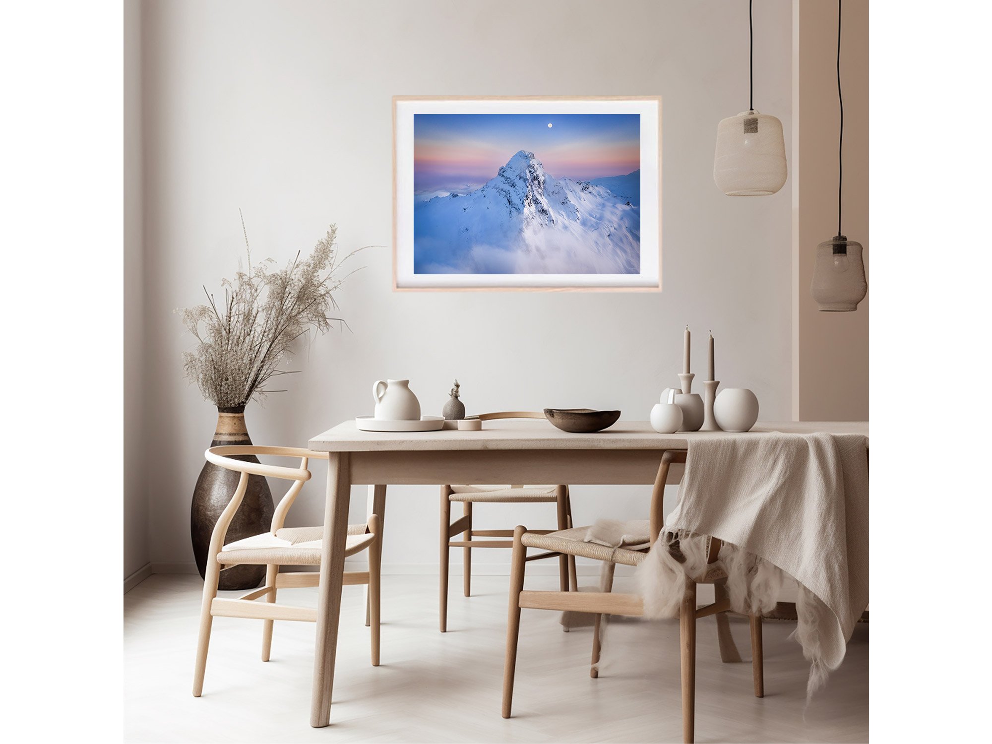 Mount Aspiring Print sunrise New Zealand
