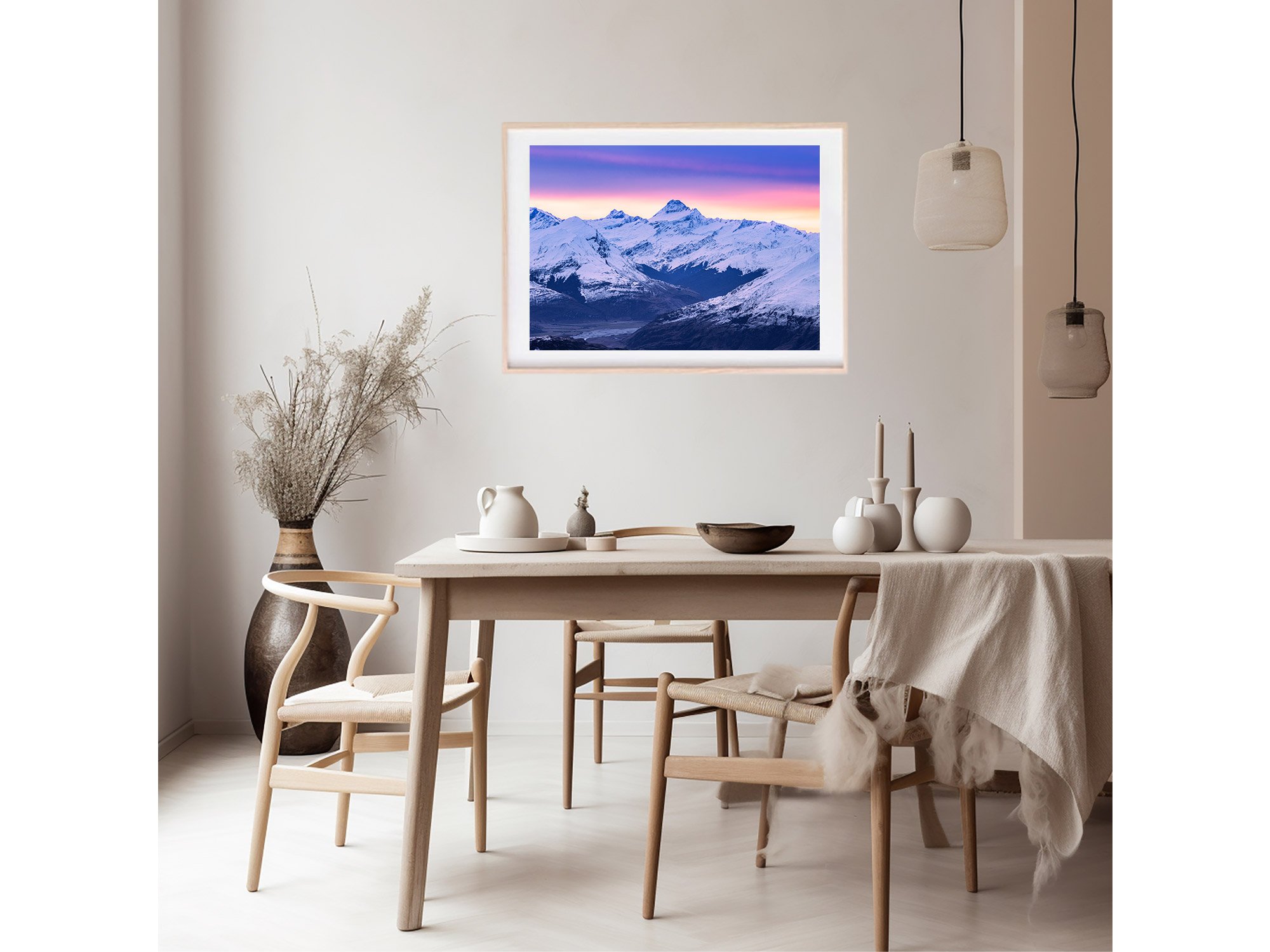 Mount Aspiring sunrise Wanaka South Island NZ Print