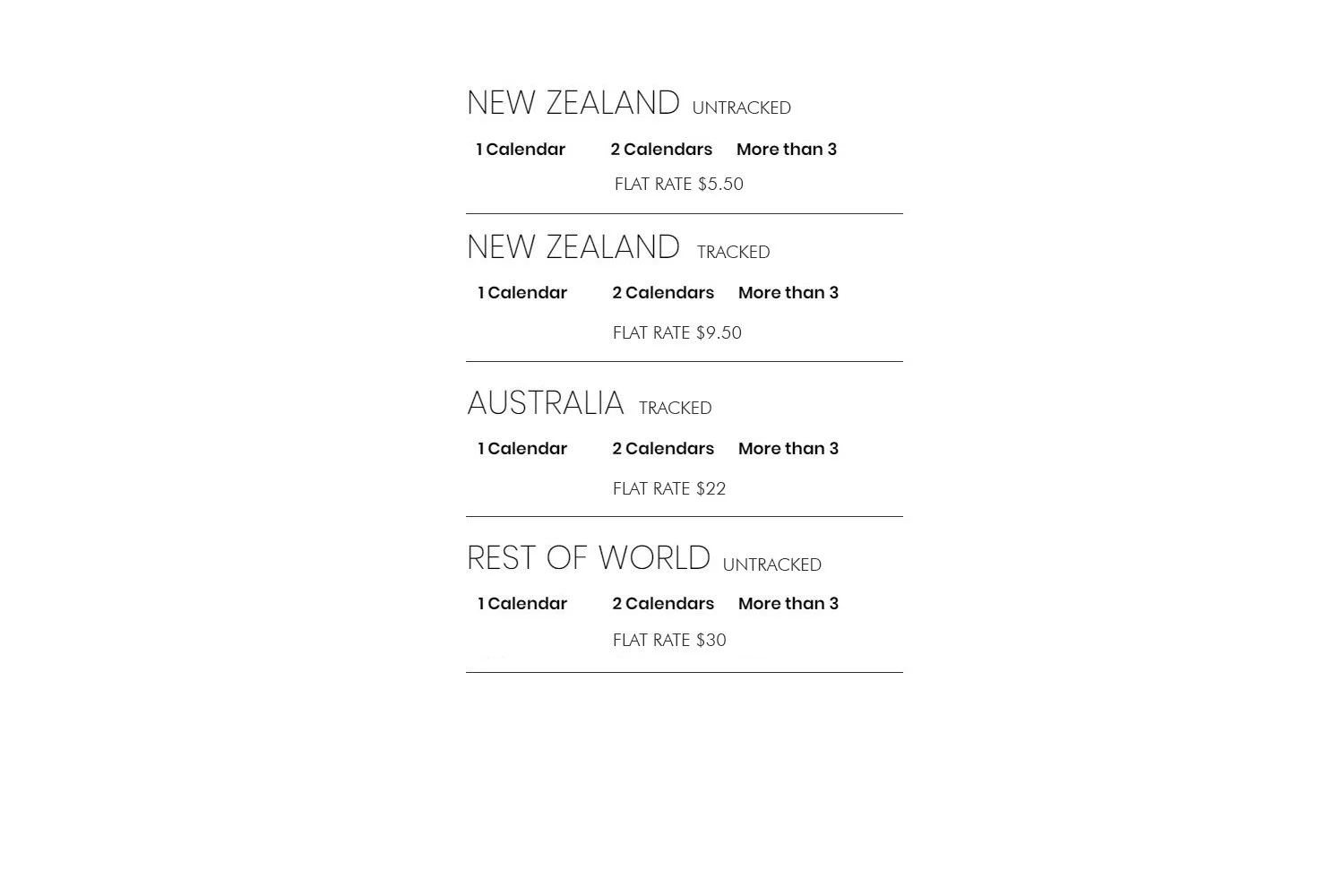 NZ Calendar 2026 - New Zealand Landscape Photography
