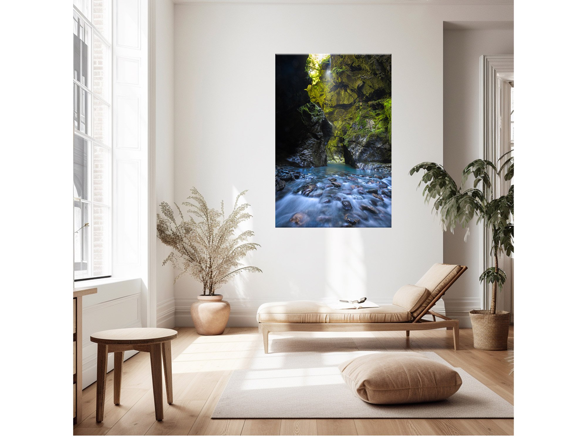 Haast Pass Hidden Canyon Wanaka NZ Print