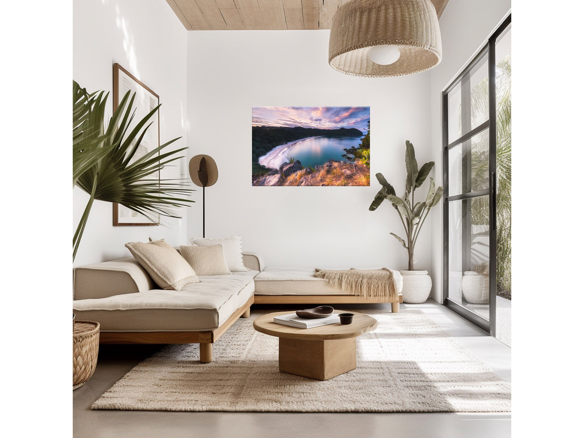New Chums Beach Whangapoua Coromandel NZ Print