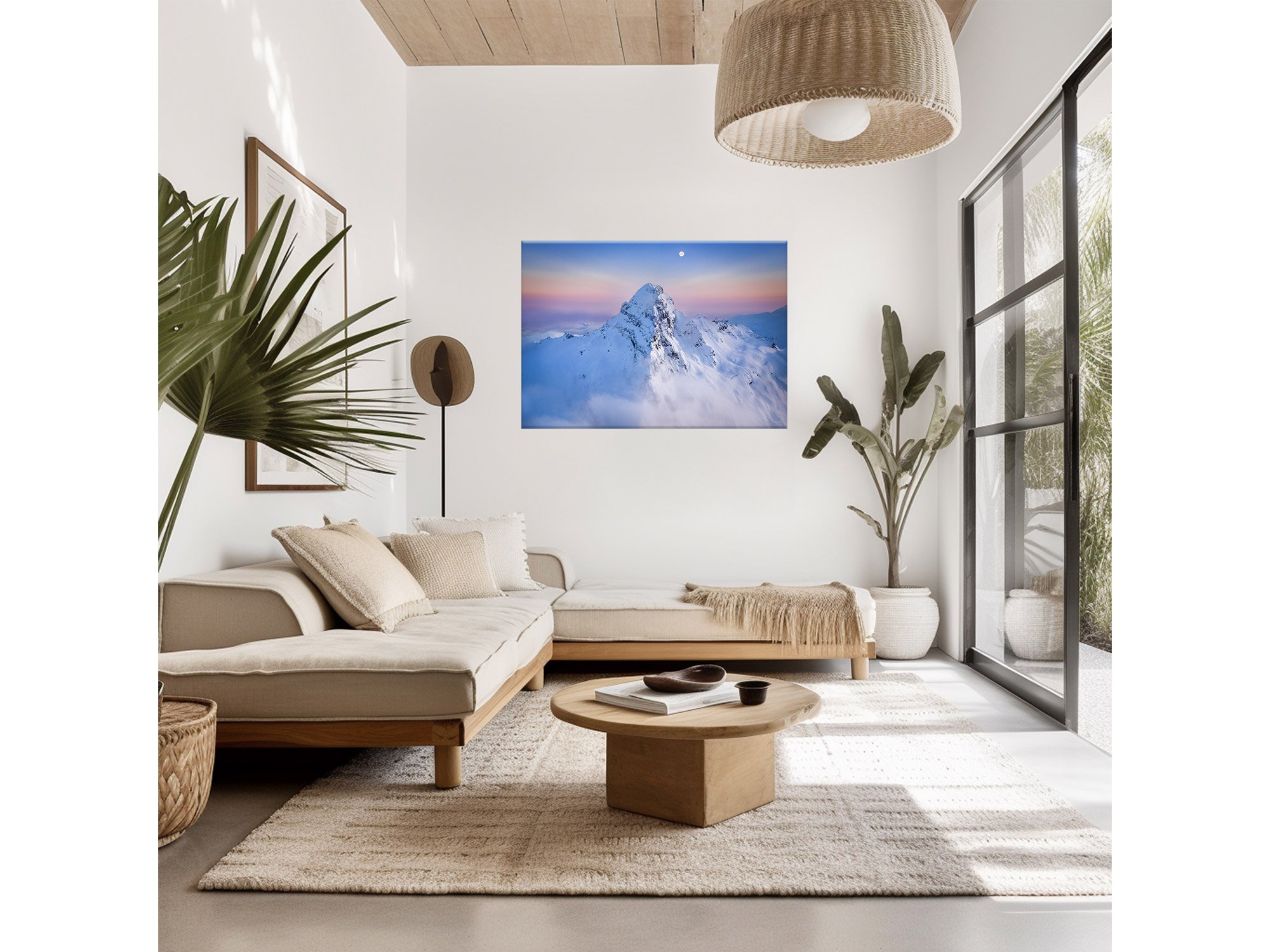 Mount Aspiring Print sunrise New Zealand