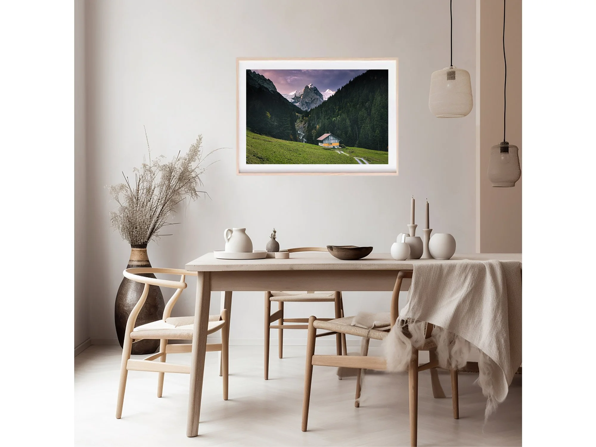 rosenlaui valley glacier bernese alps switzerland print