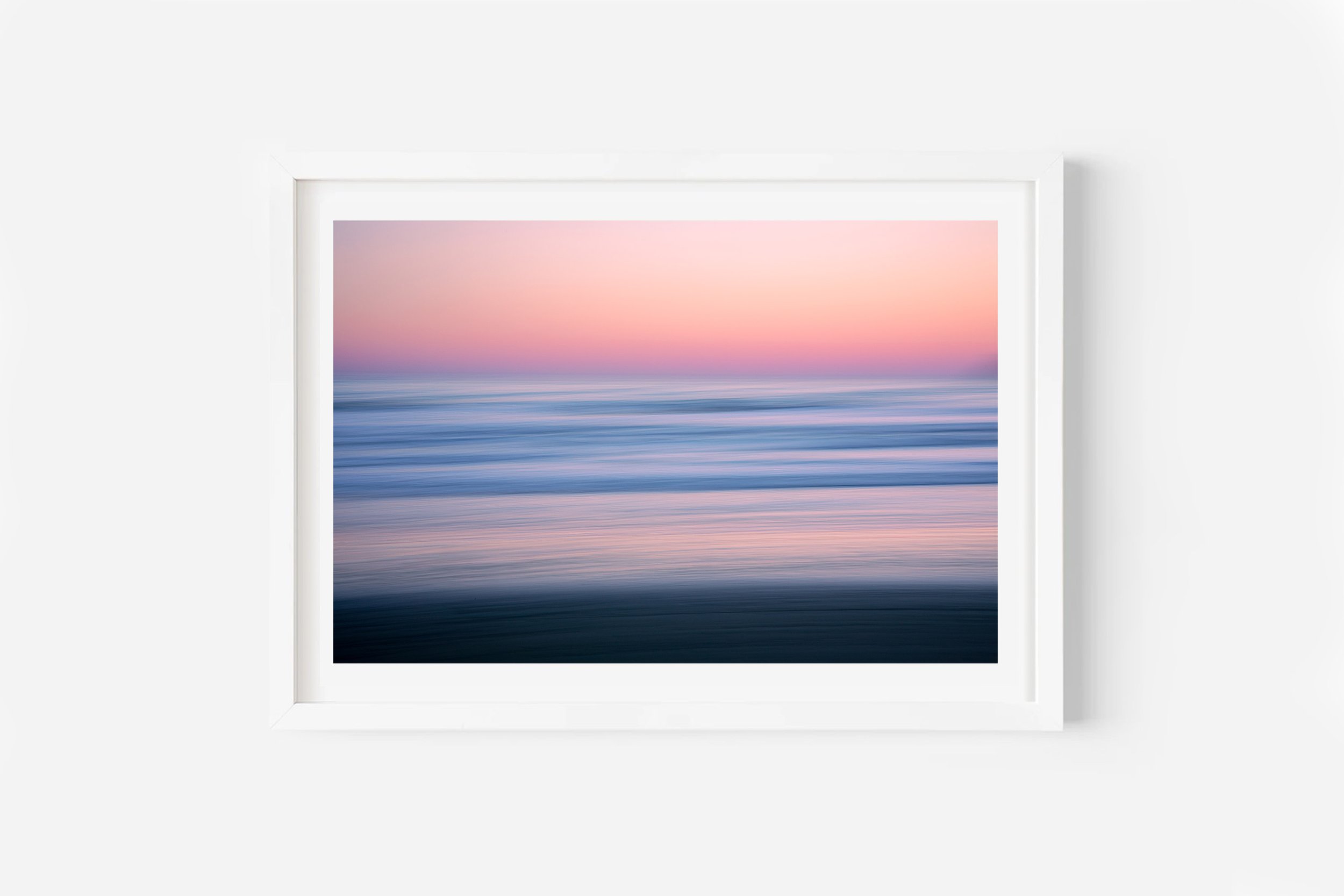 sunrise wave beach photo print new zealand