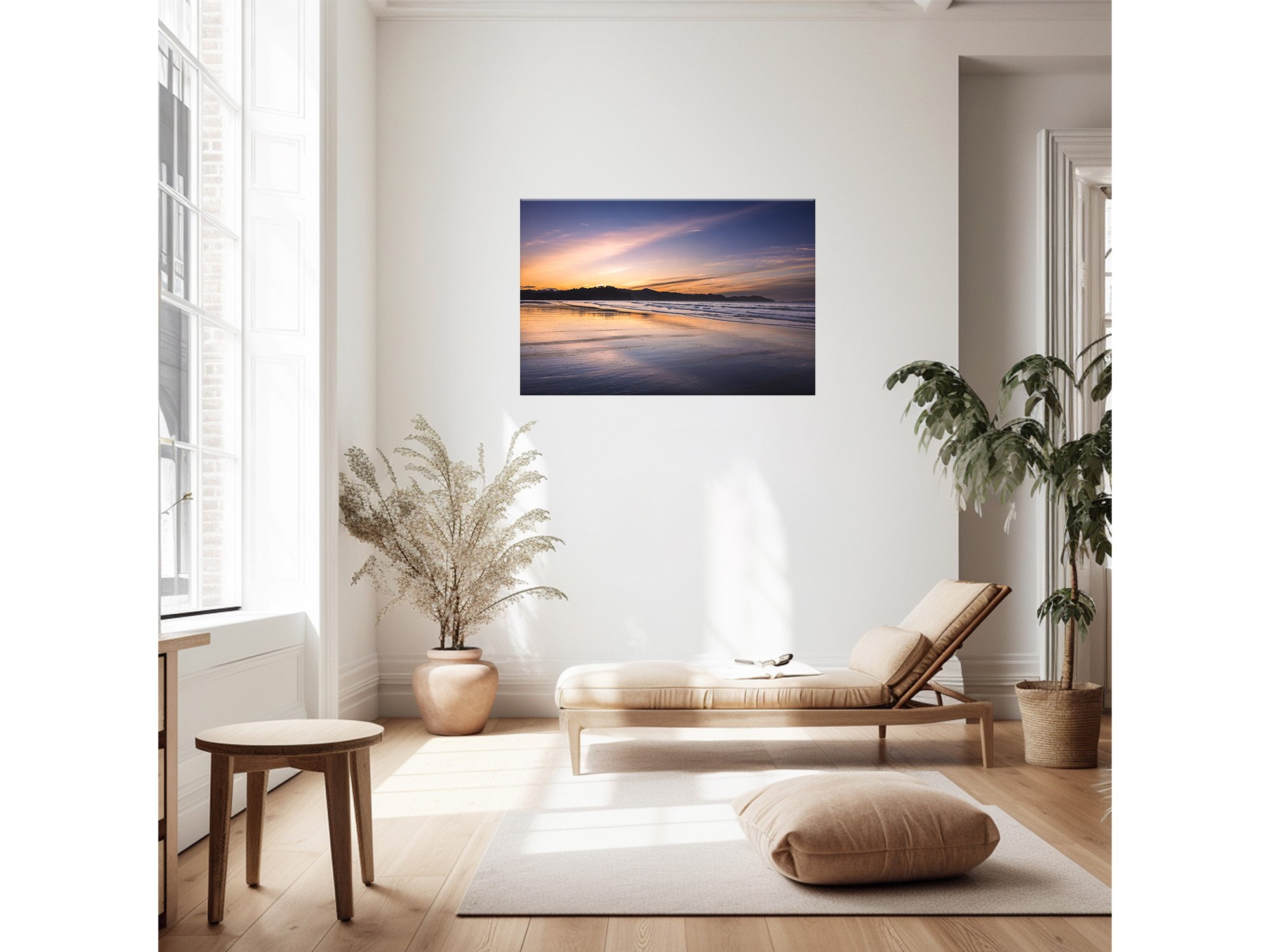 Matarangi Beach Sunset Coromandel NZ Print
