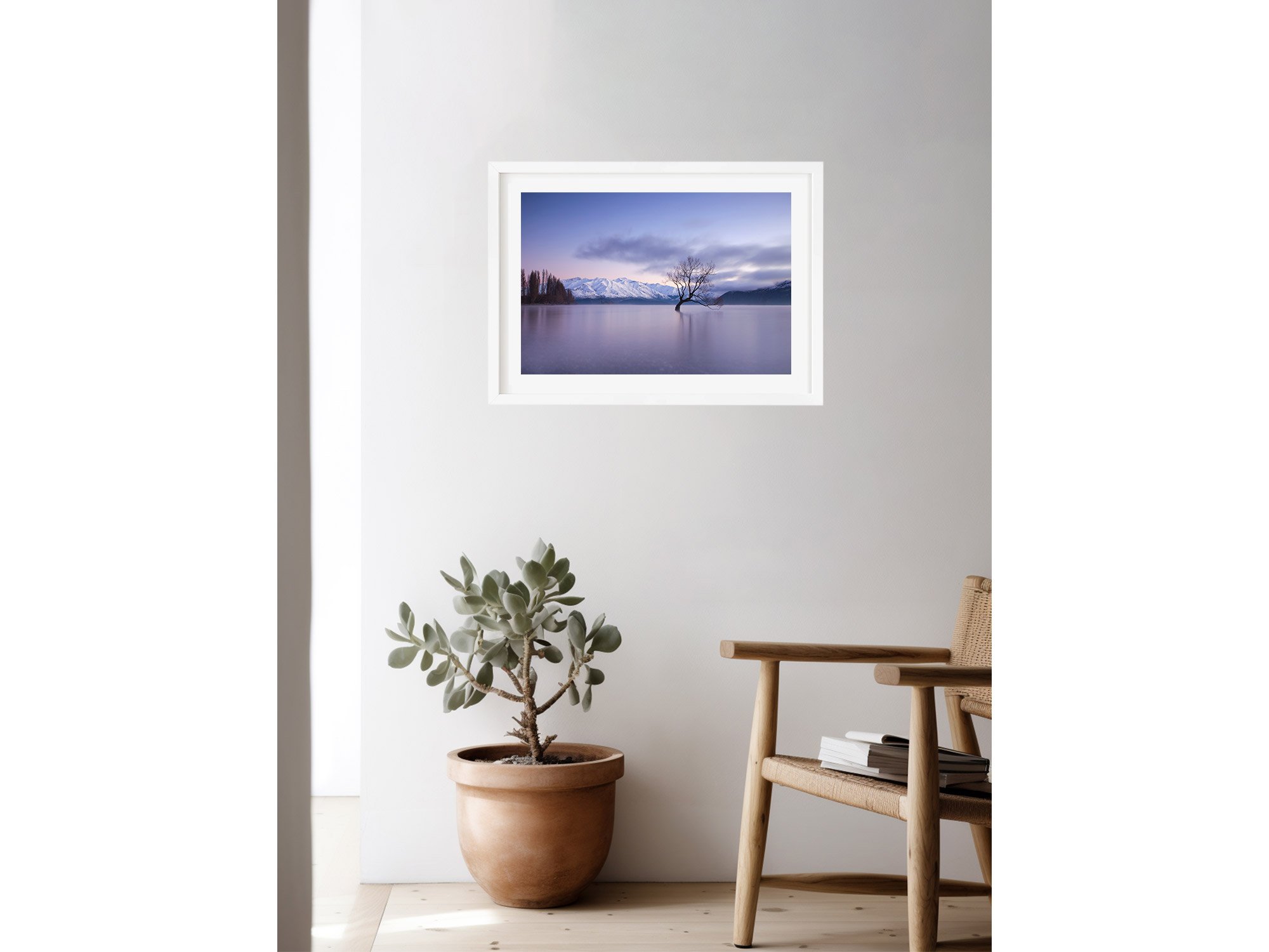 Wanaka Tree Winter Sunrise NZ Print