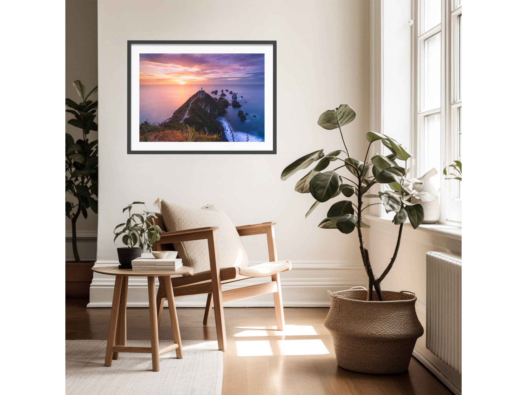 Nugget Point Lighthouse The Catlins NZ Print
