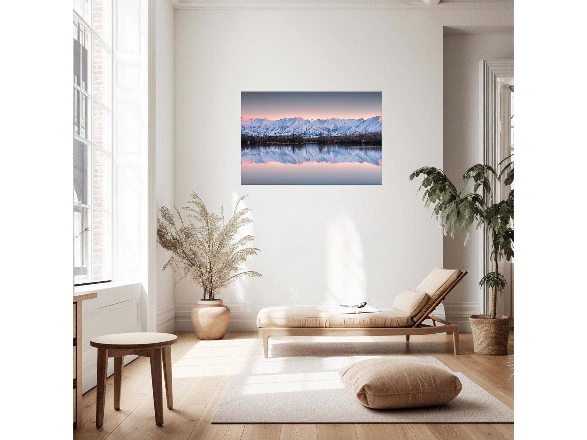 Lake Poaka Twizel lake reflection NZ Print