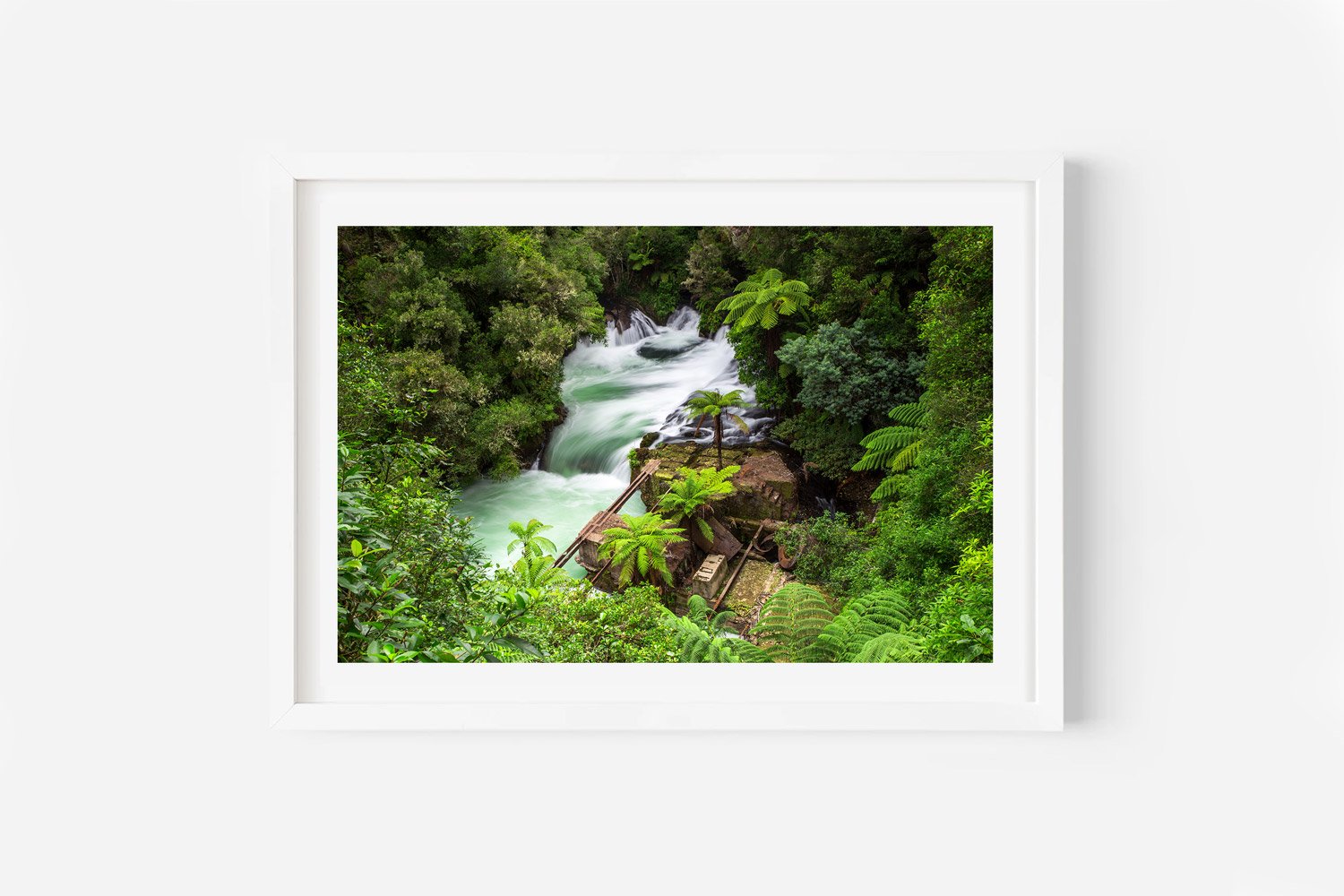 Okere Falls Rotorua NZ Print
