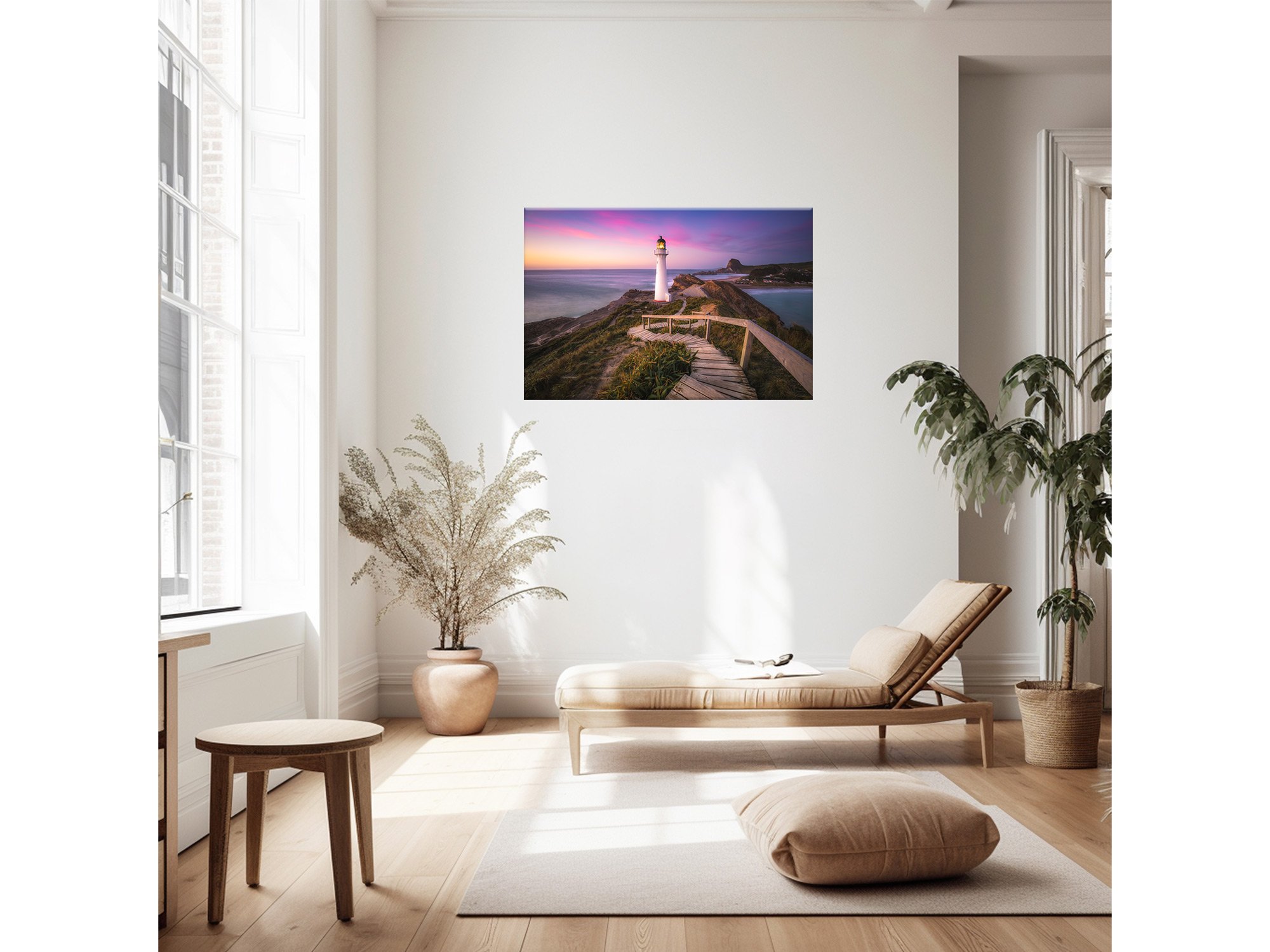 Castlepoint Lighthouse Wairarapa NZ Print