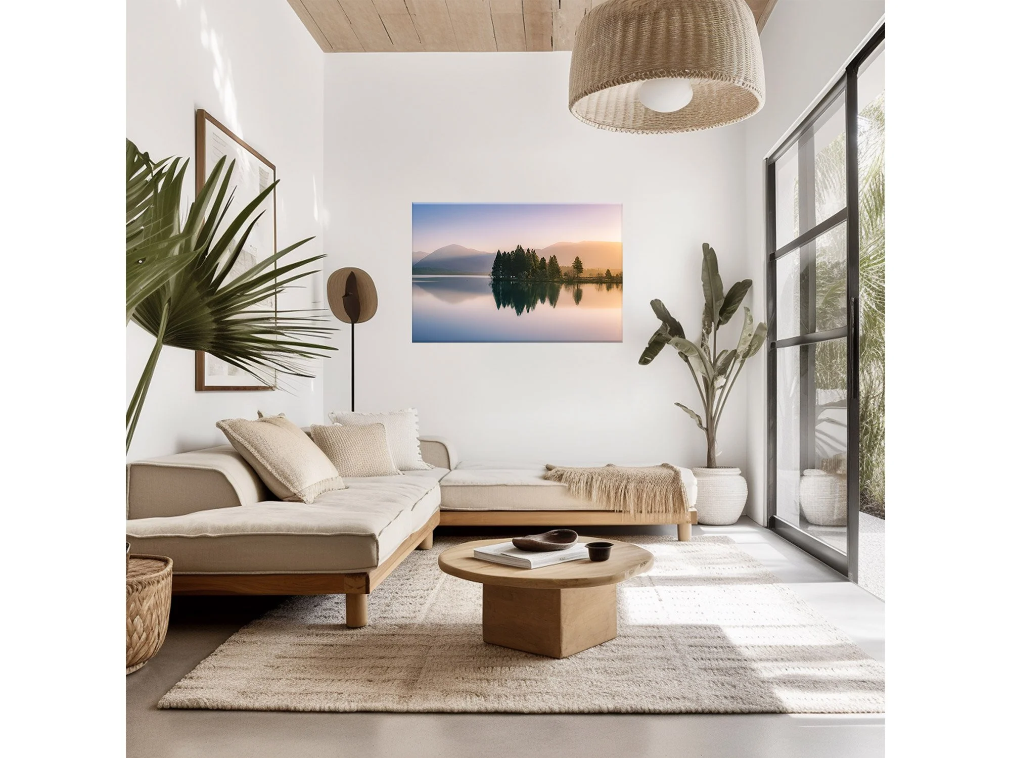 Lake Ruataniwha Twizel Sunset NZ Print