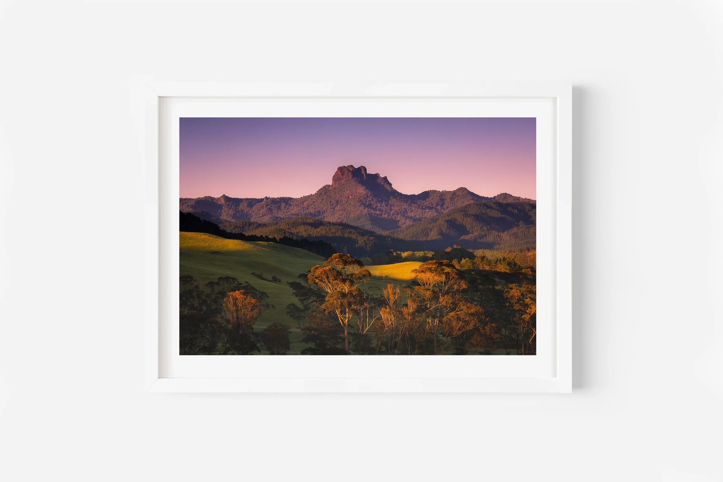 Castle Rock Coromandel sunrise NZ Print