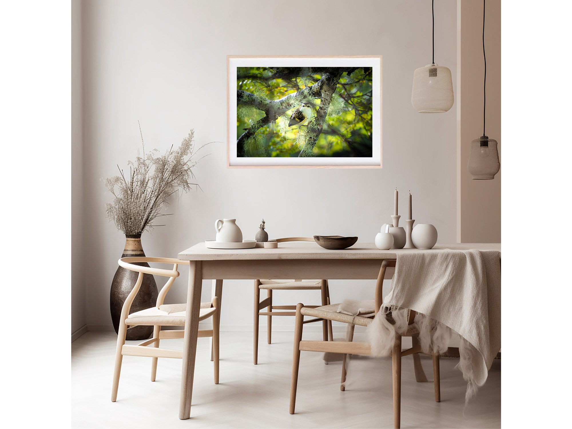 New Zealand Rifleman Bird Art Print Routeburn Track